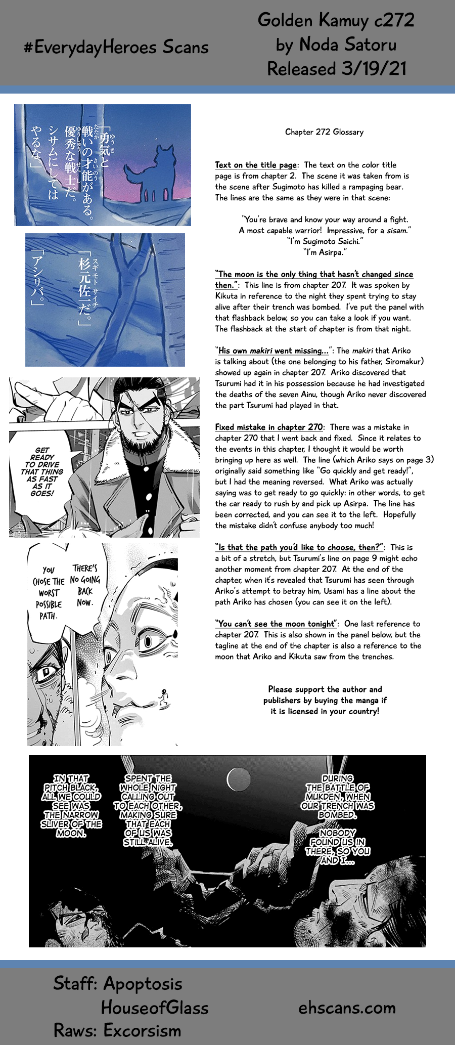 Read Golden Kamuy ENGLISH Manga Online