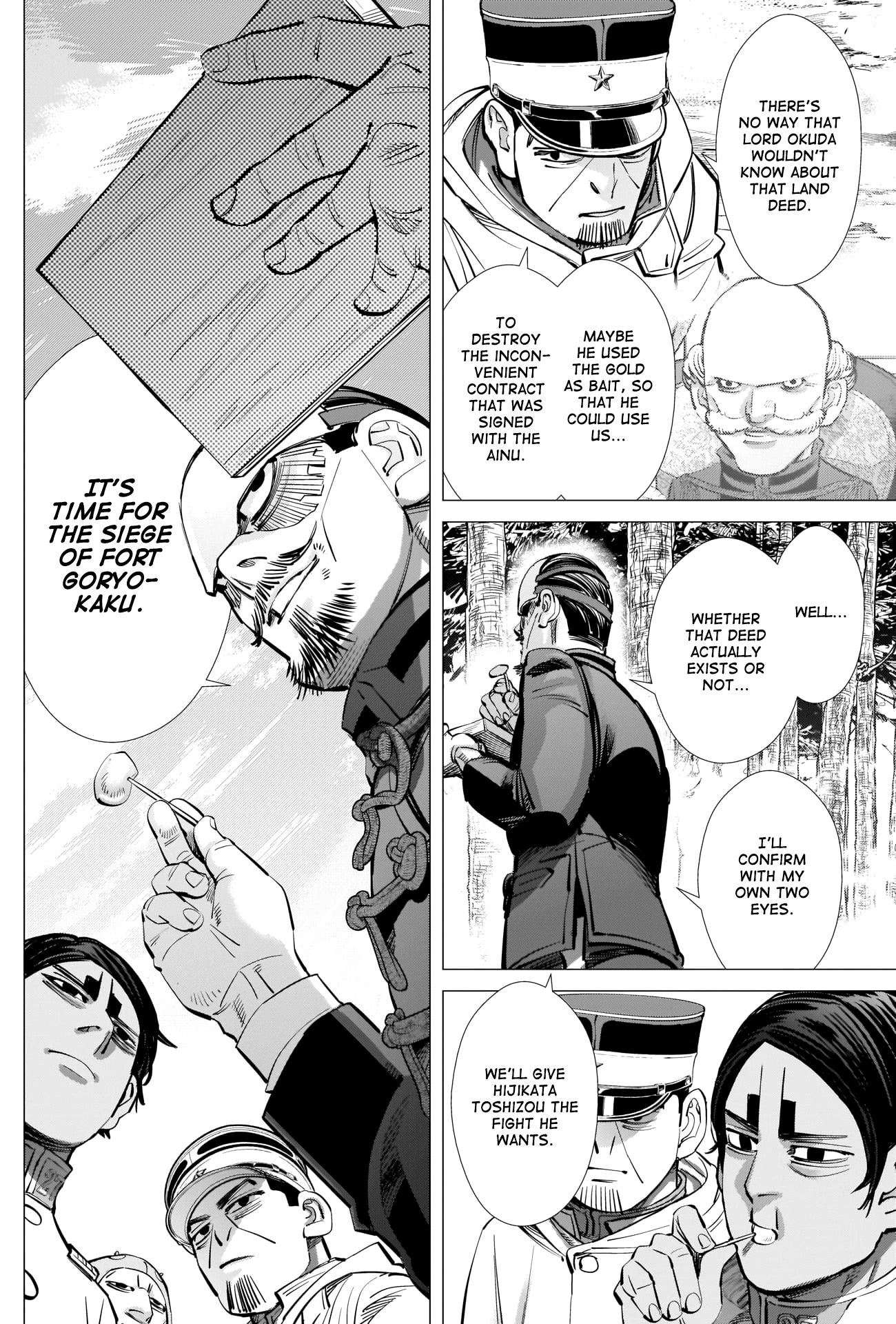 Read Golden Kamuy ENGLISH Manga Online