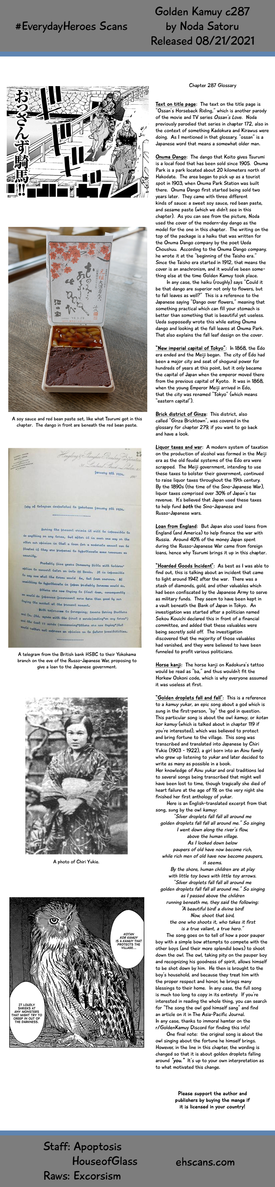 Read Golden Kamuy ENGLISH Manga Online
