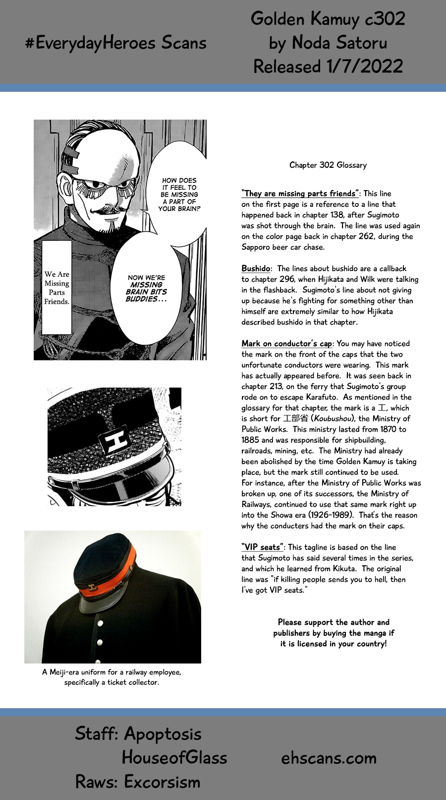 Read Golden Kamuy ENGLISH Manga Online