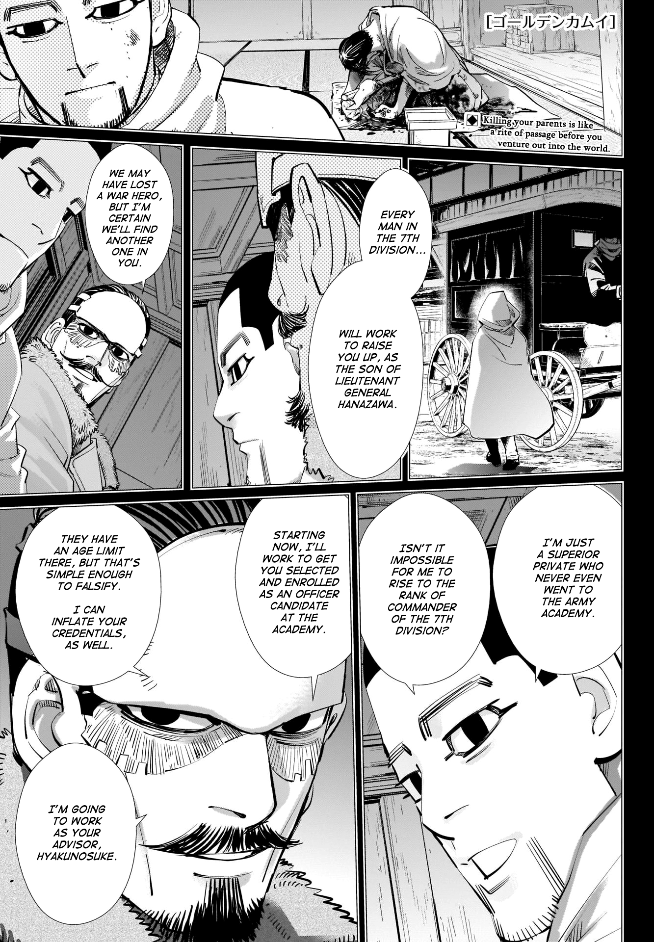 Read Golden Kamuy ENGLISH Manga Online