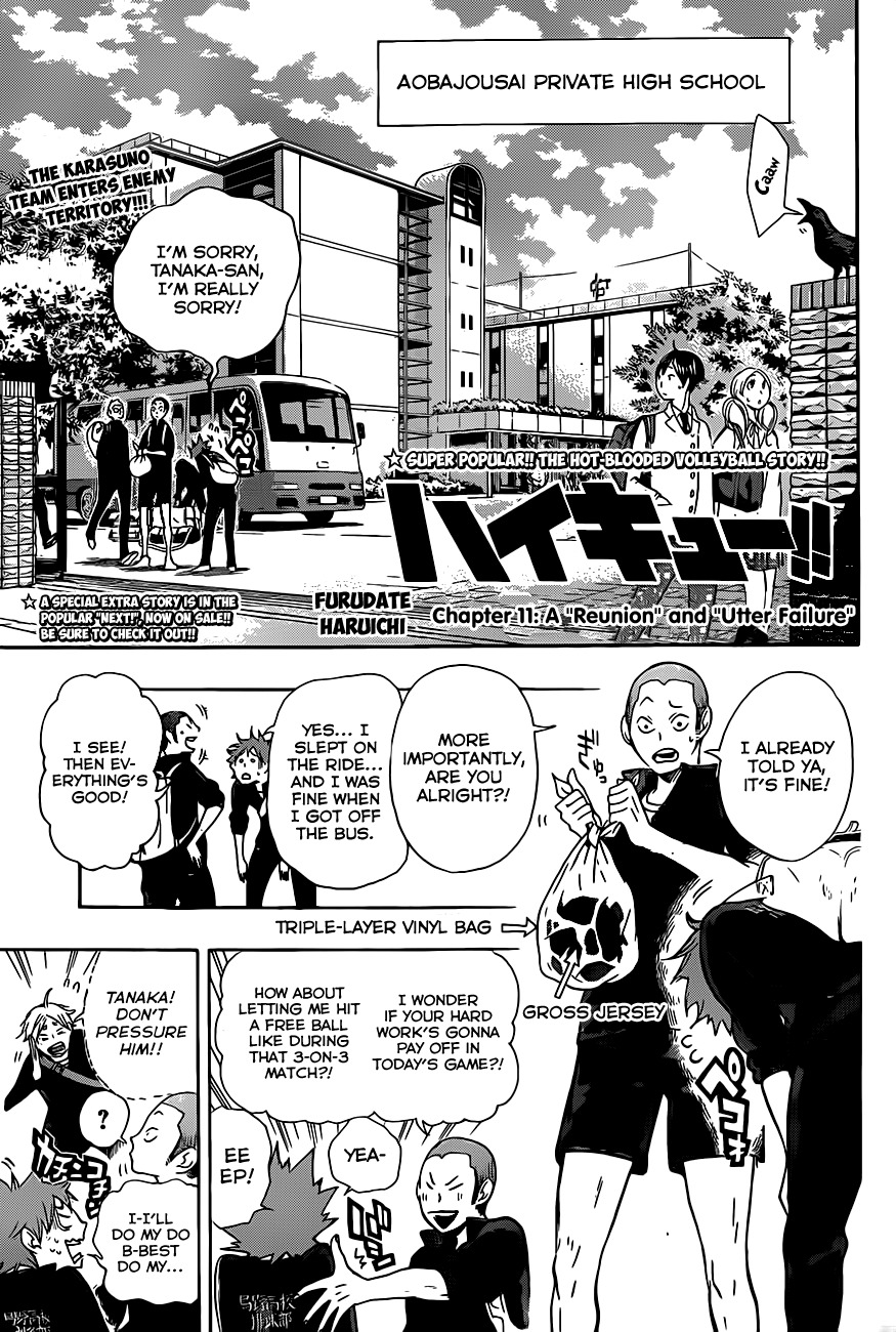 Read Haikyu!! ENGLISH Manga Online