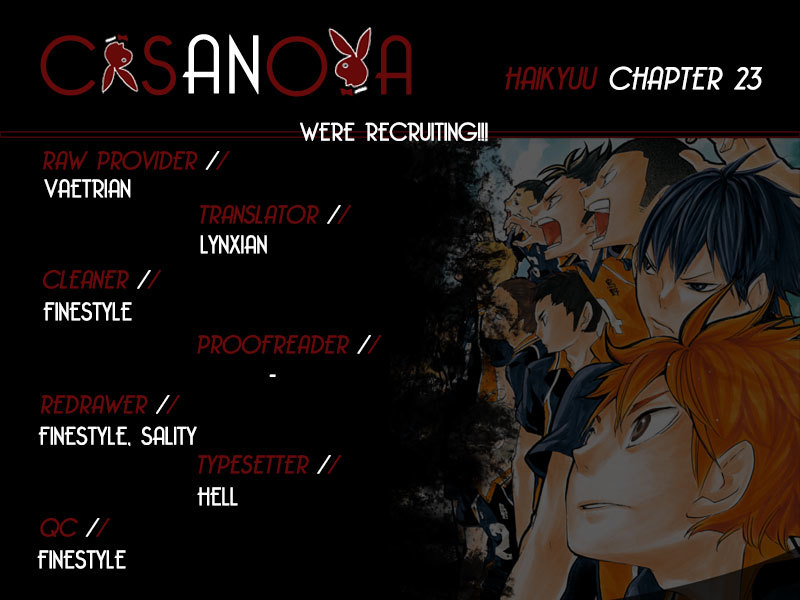 Read Haikyu!! ENGLISH Manga Online