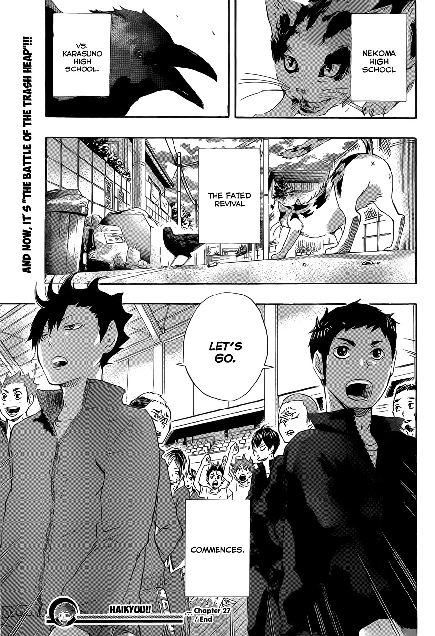Read Haikyu!! ENGLISH Manga Online