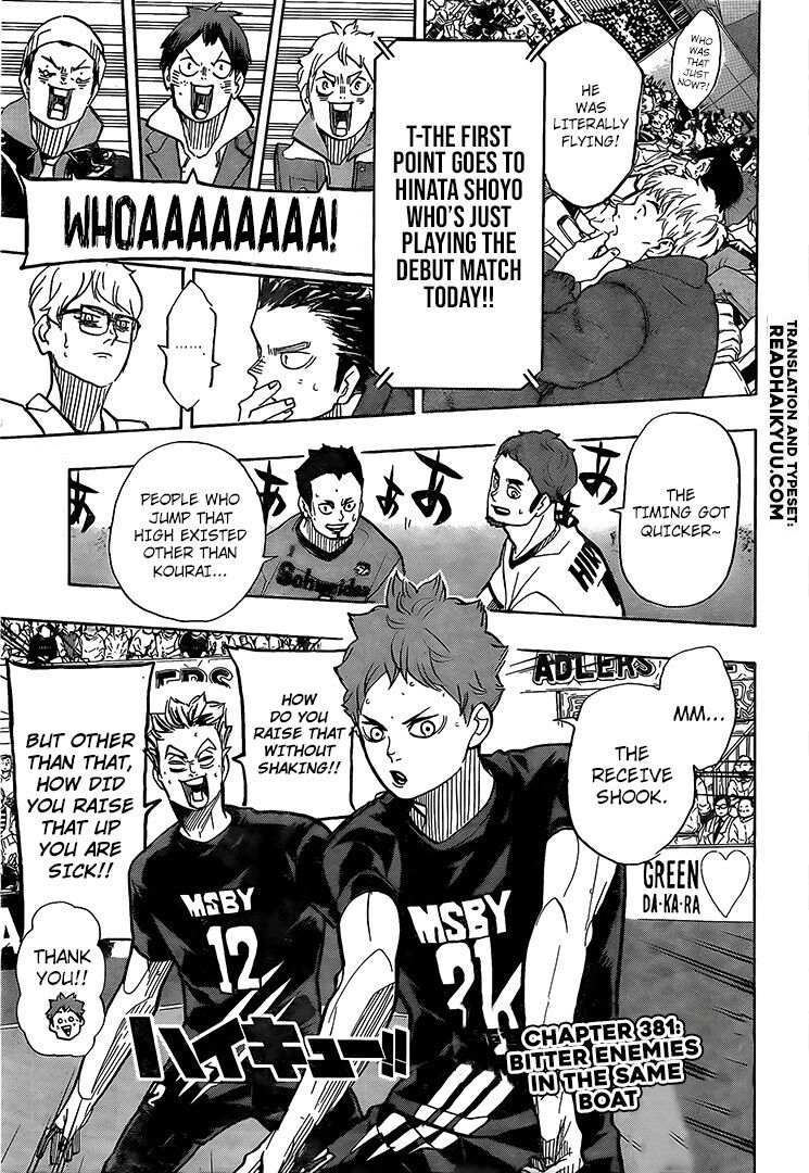 Read Haikyu!! ENGLISH Manga Online