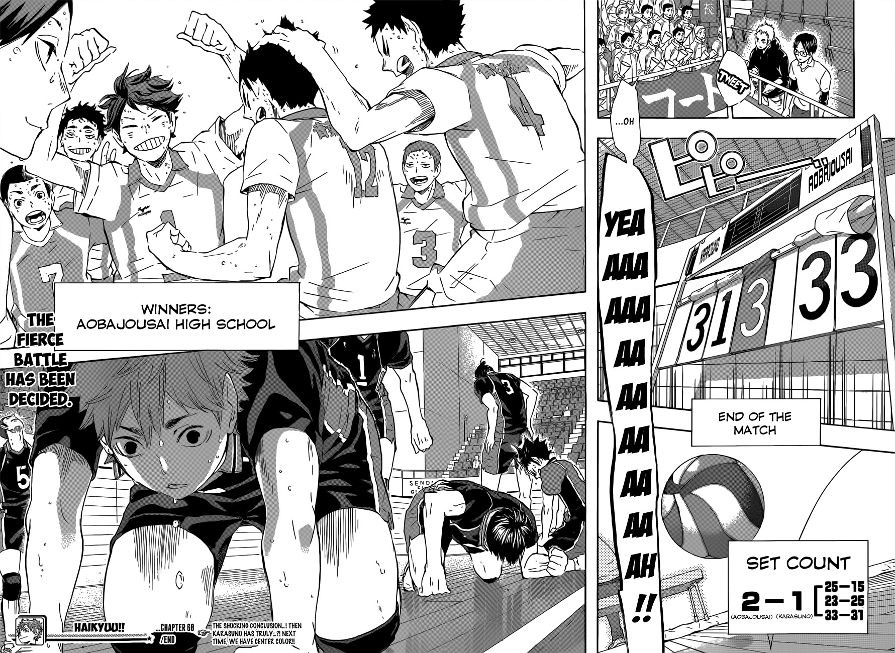 Read Haikyu!! ENGLISH Manga Online