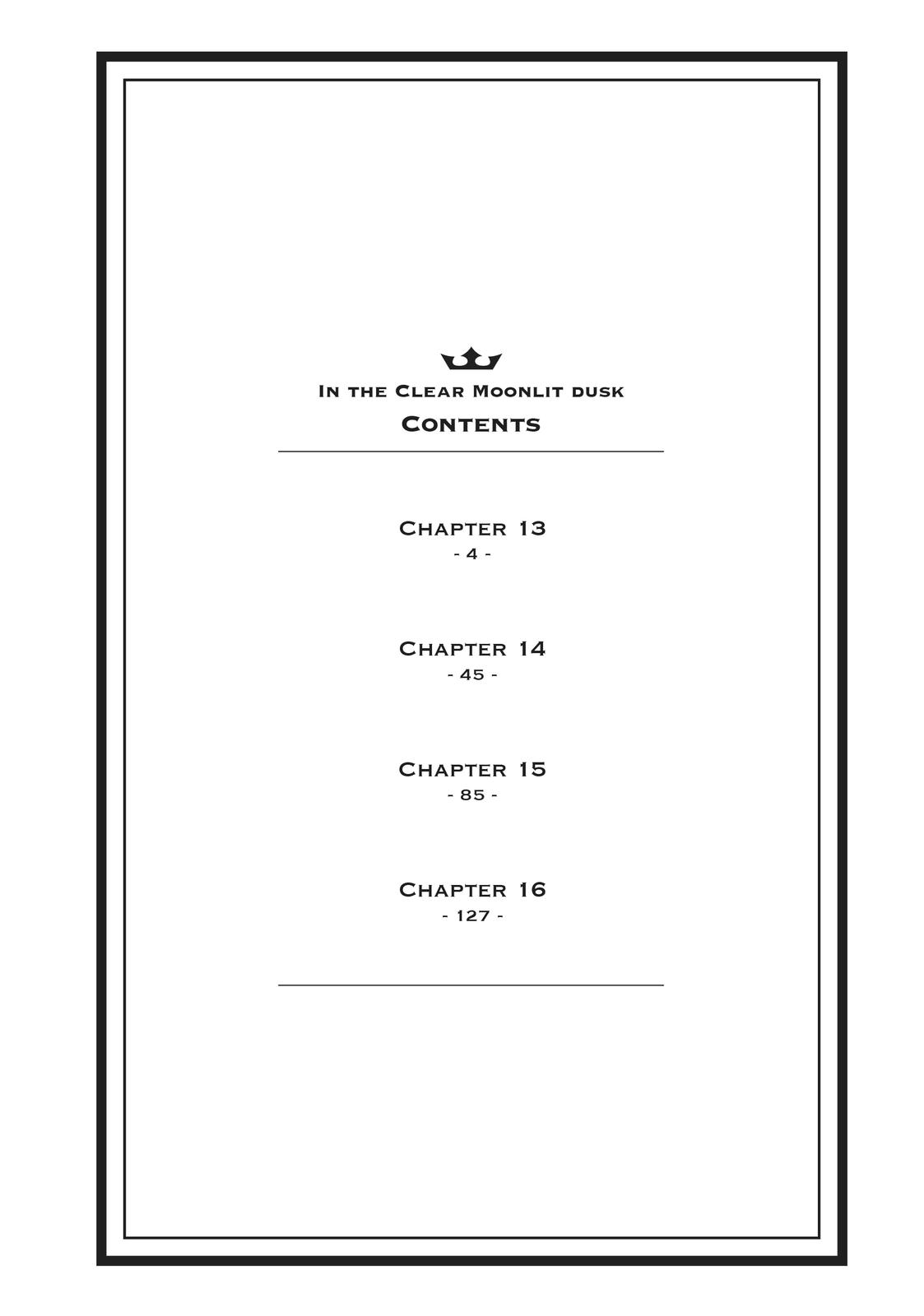 Read In the Clear Moonlit Dusk ENGLISH Manga Online