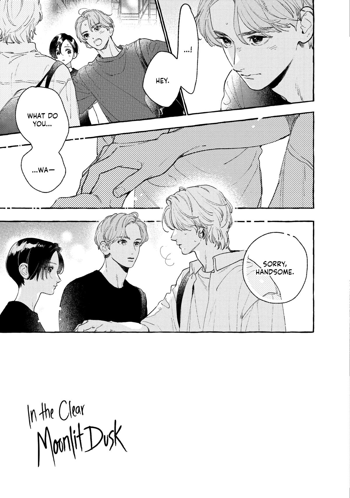 Read In the Clear Moonlit Dusk ENGLISH Manga Online