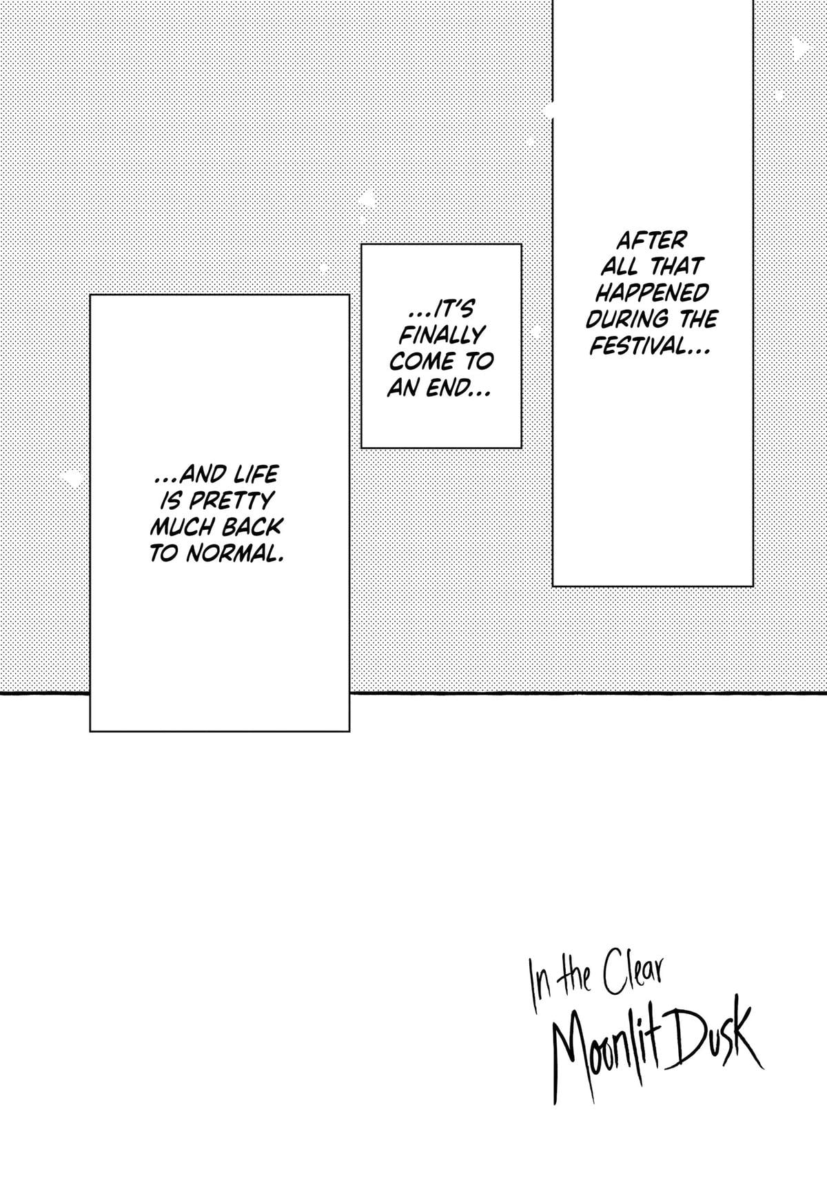 Read In the Clear Moonlit Dusk ENGLISH Manga Online