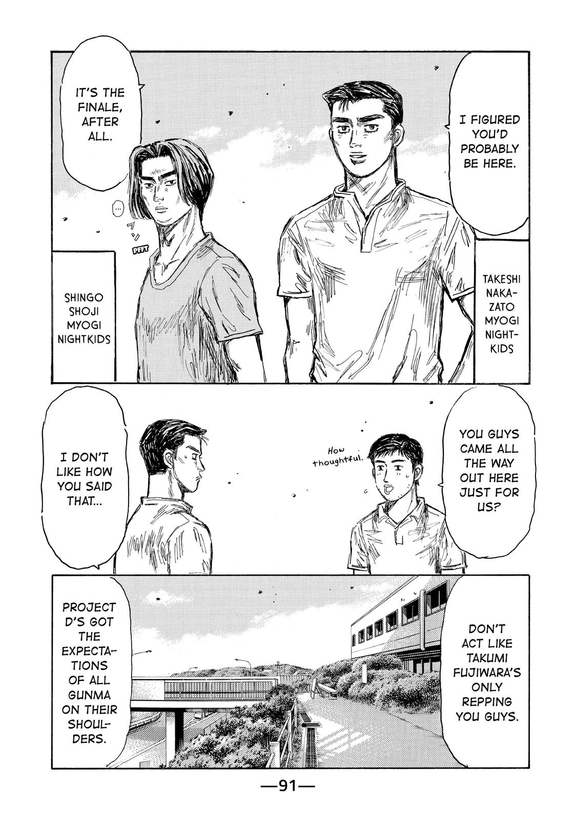 Read Initial D ENGLISH Manga Online
