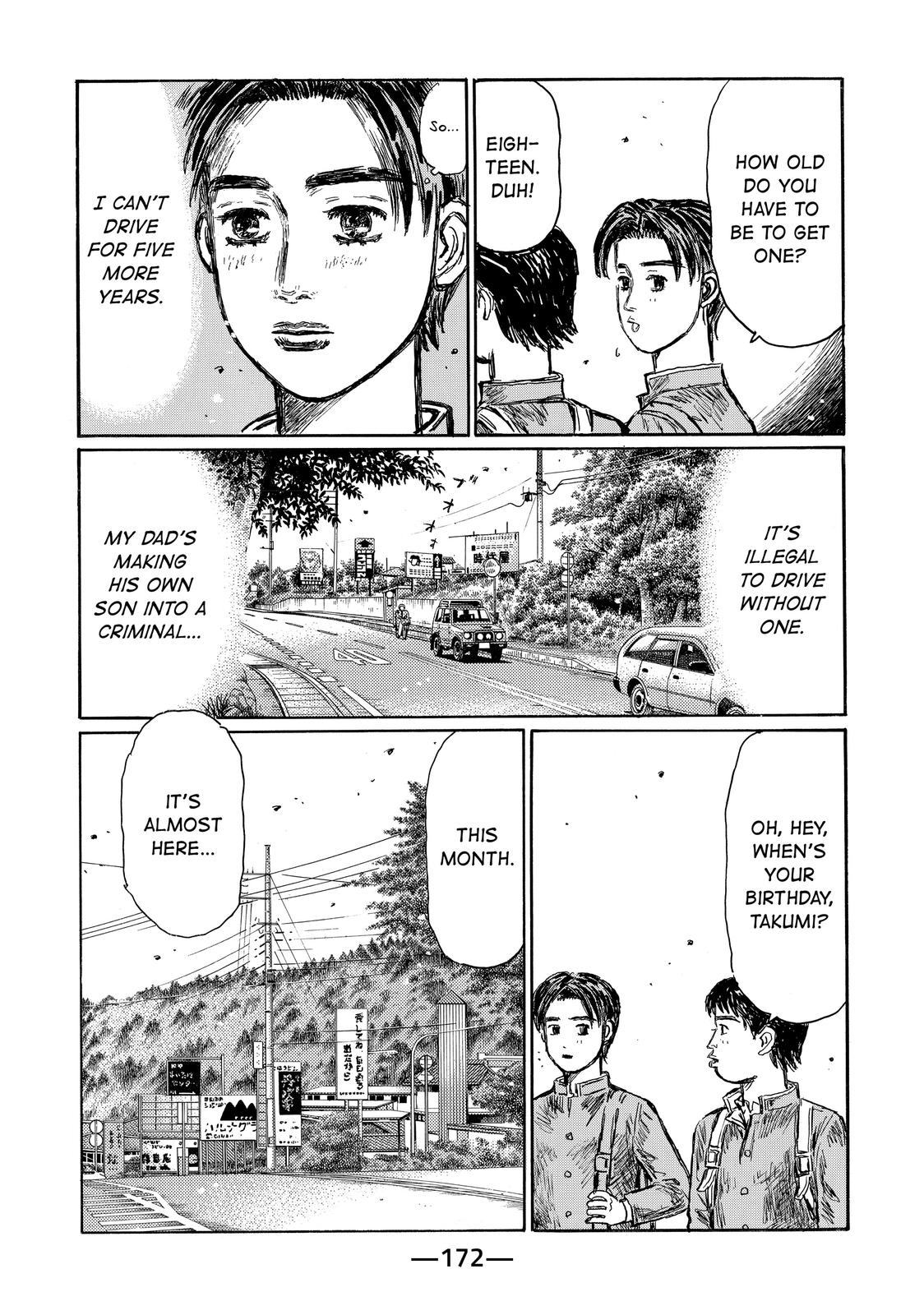 Read Initial D ENGLISH Manga Online