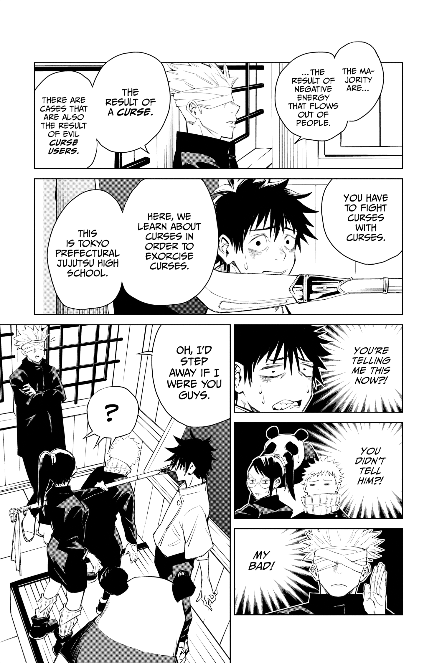 Read Jujutsu Kaisen ENGLISH Manga Online