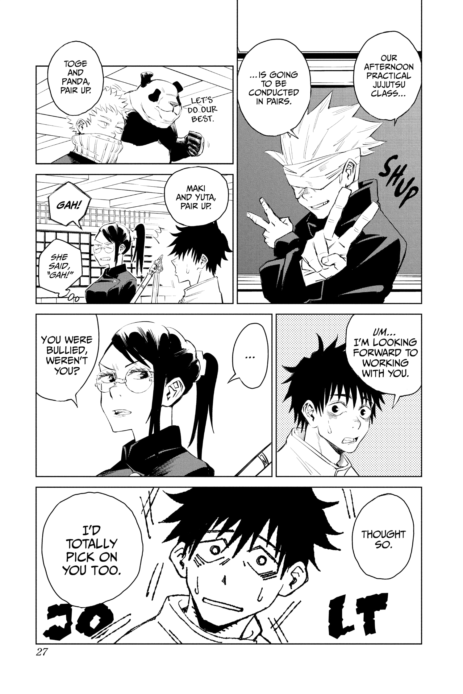 Read Jujutsu Kaisen ENGLISH Manga Online