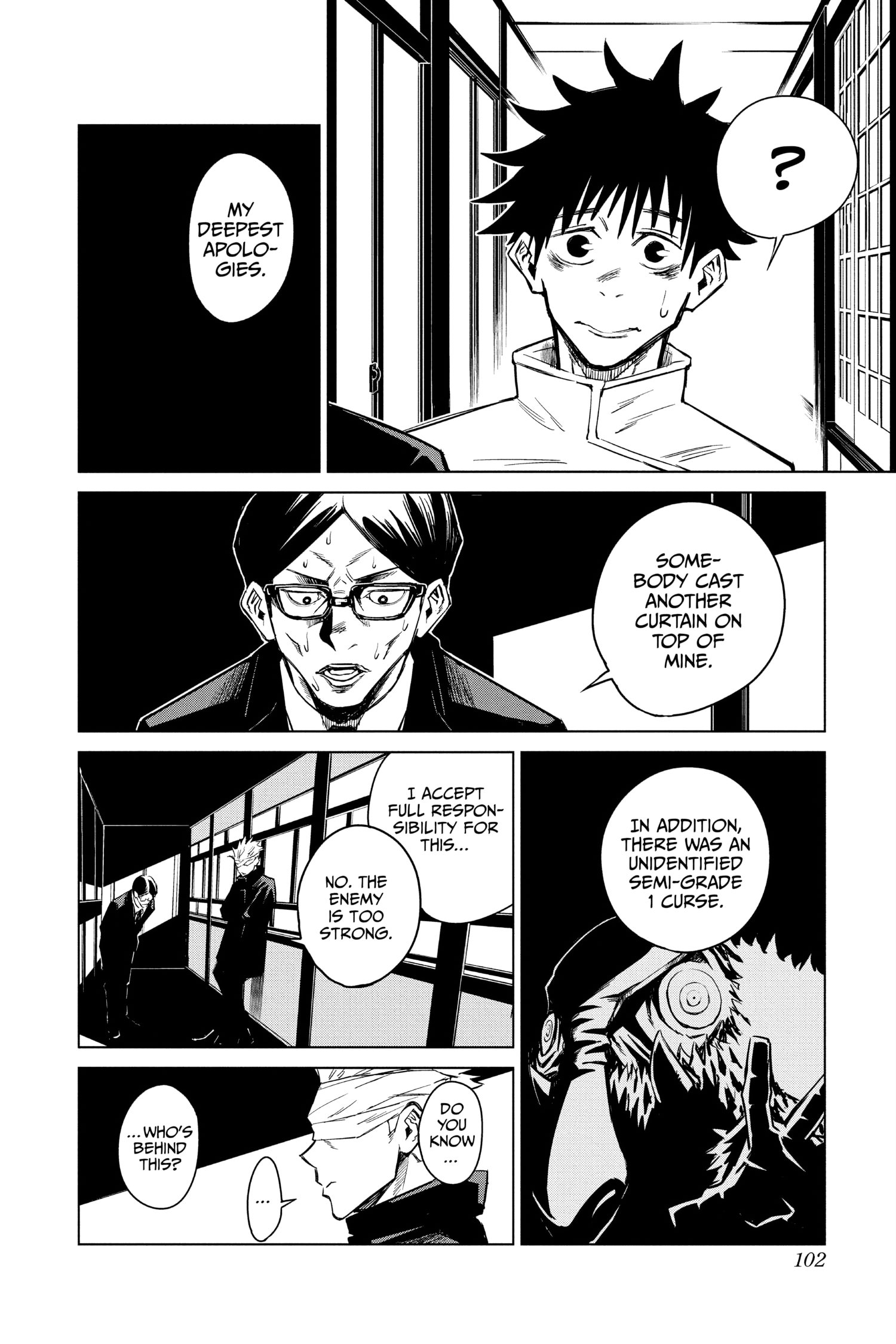 Read Jujutsu Kaisen ENGLISH Manga Online