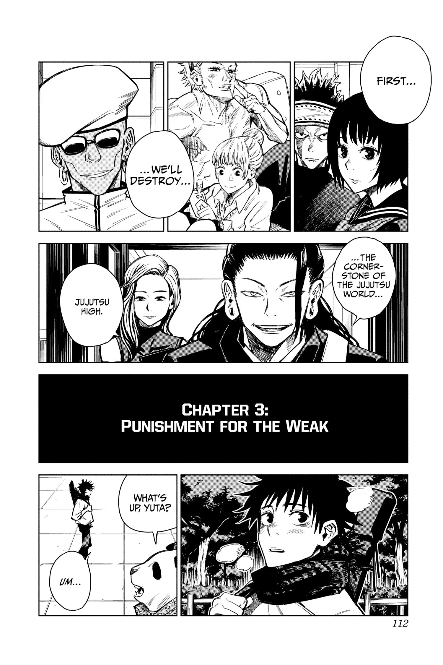 Read Jujutsu Kaisen ENGLISH Manga Online