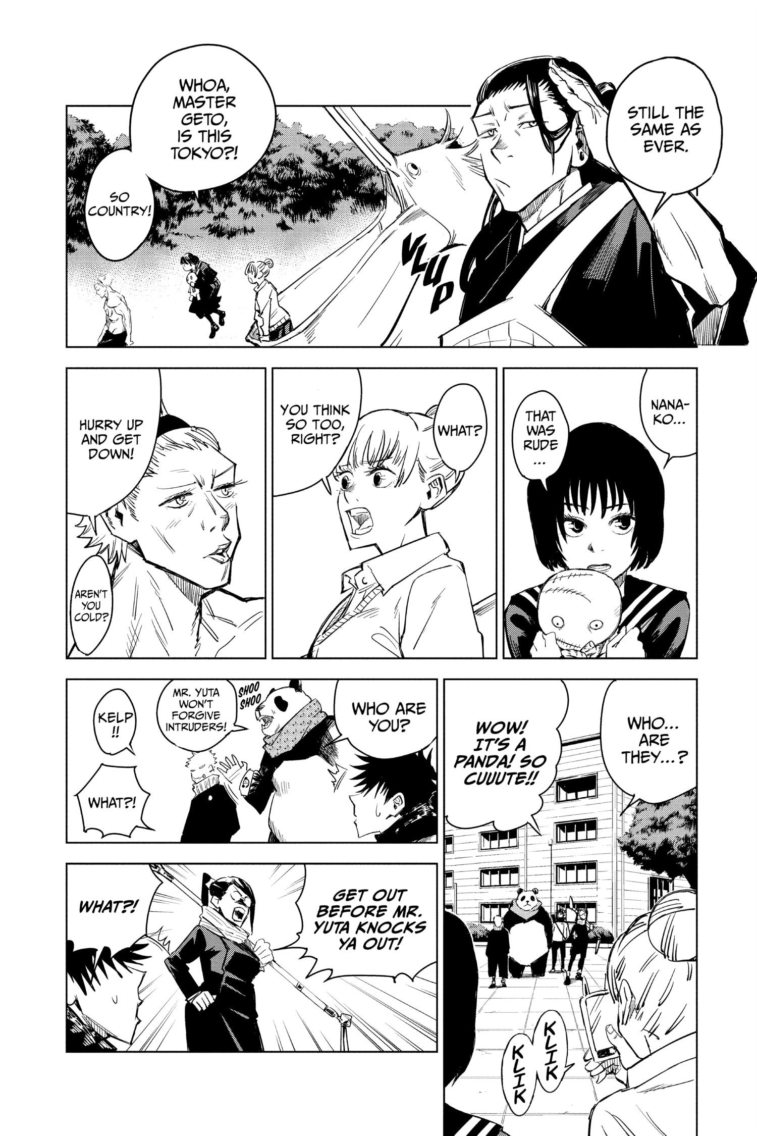 Read Jujutsu Kaisen ENGLISH Manga Online