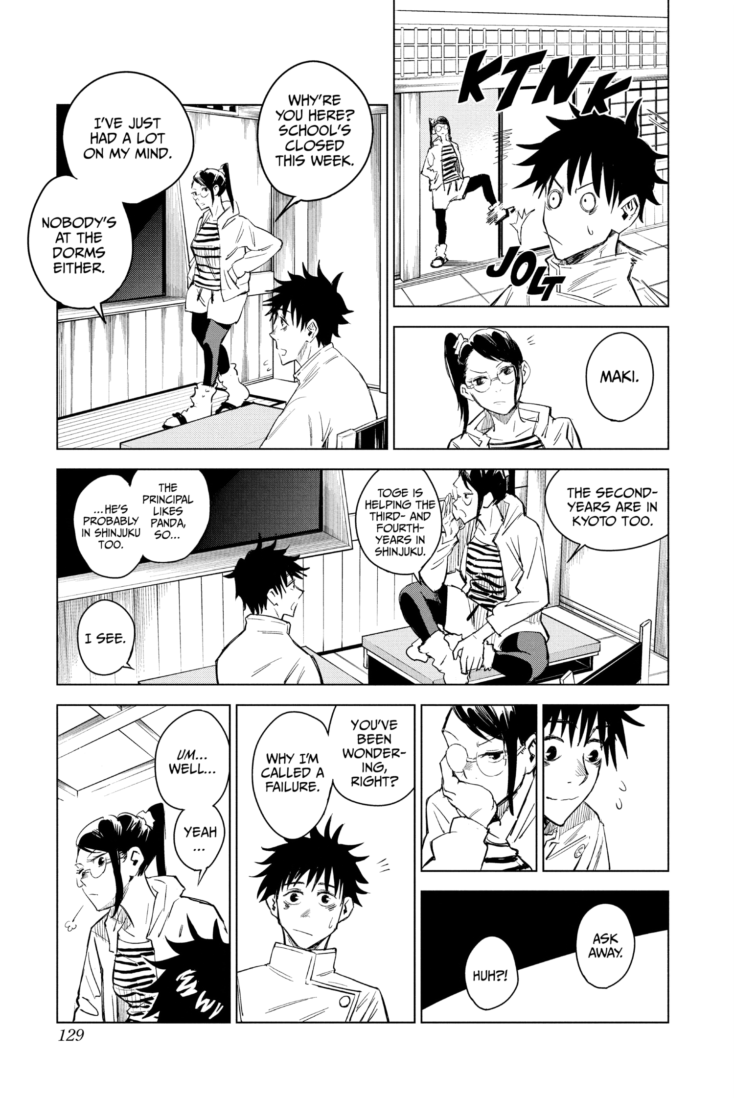 Read Jujutsu Kaisen ENGLISH Manga Online