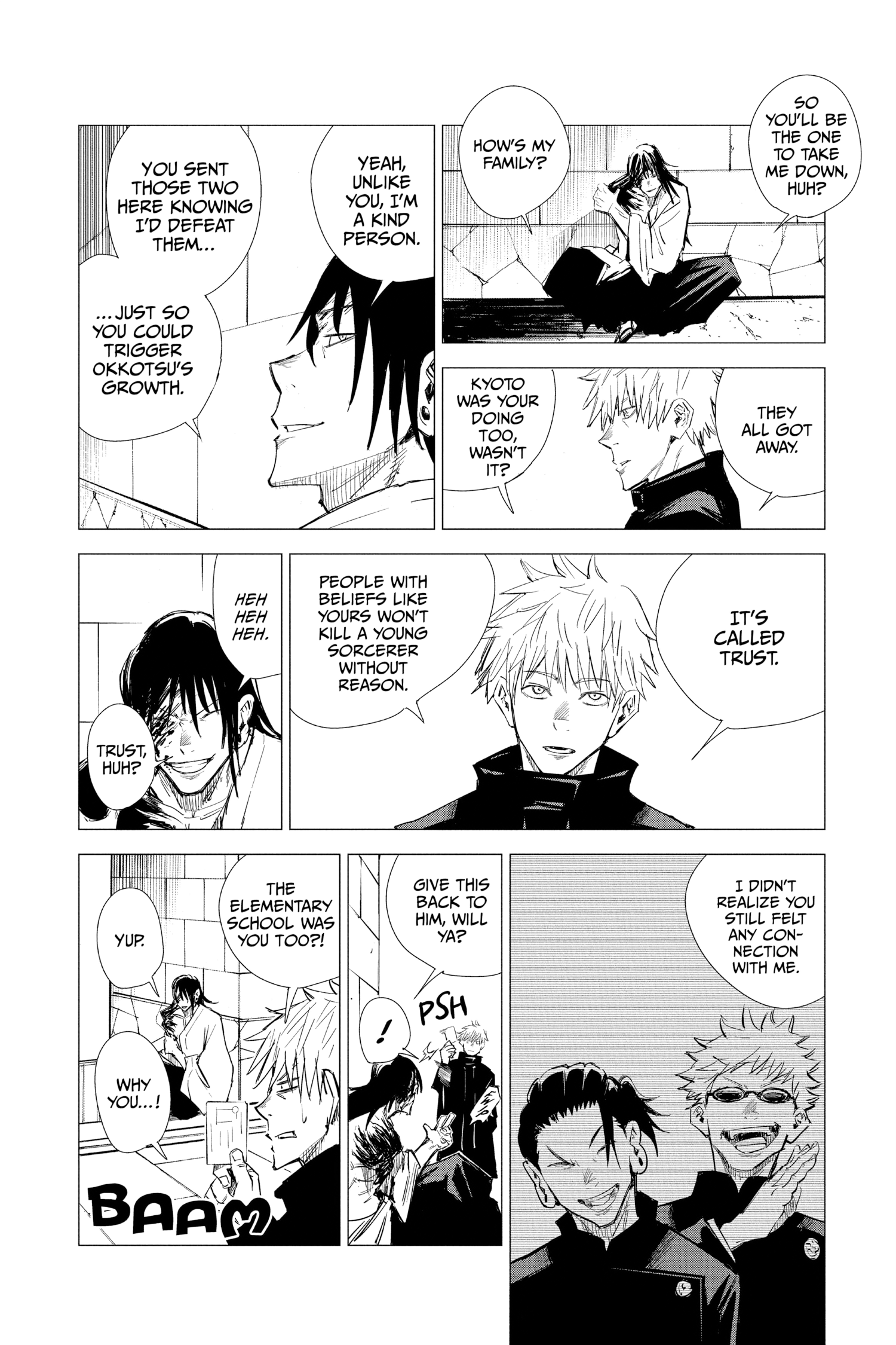 Read Jujutsu Kaisen ENGLISH Manga Online