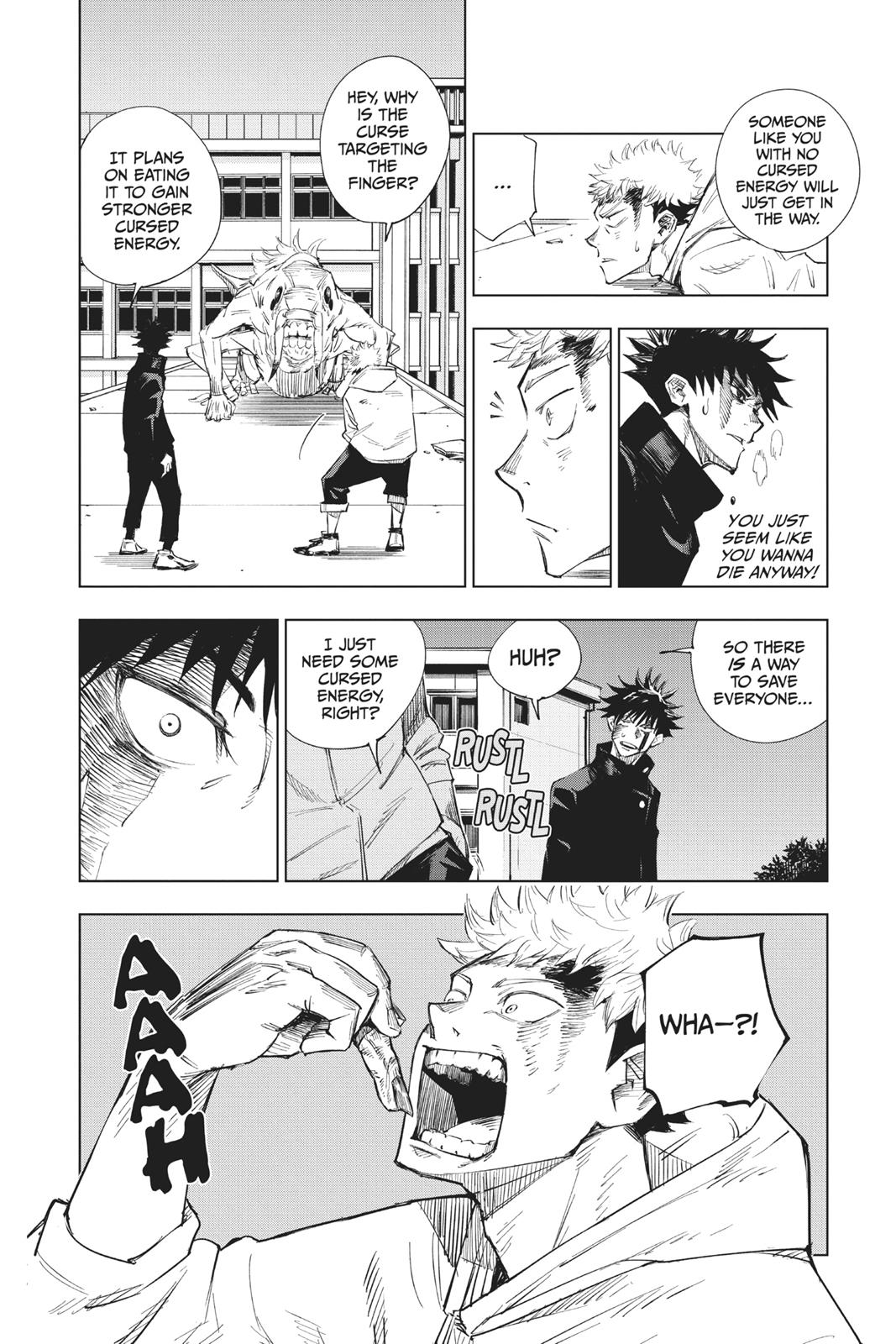 Read Jujutsu Kaisen ENGLISH Manga Online