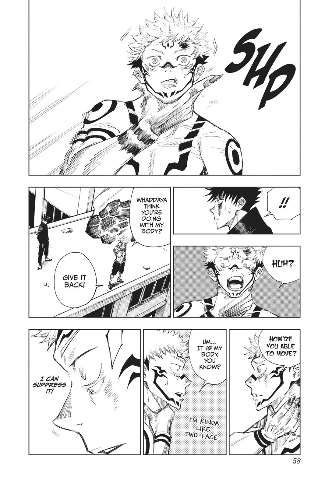 Read Jujutsu Kaisen ENGLISH Manga Online