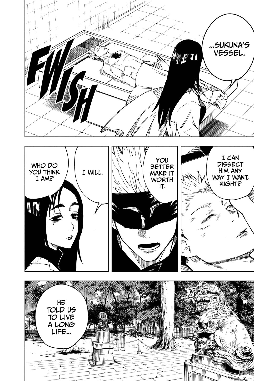 Read Jujutsu Kaisen ENGLISH Manga Online