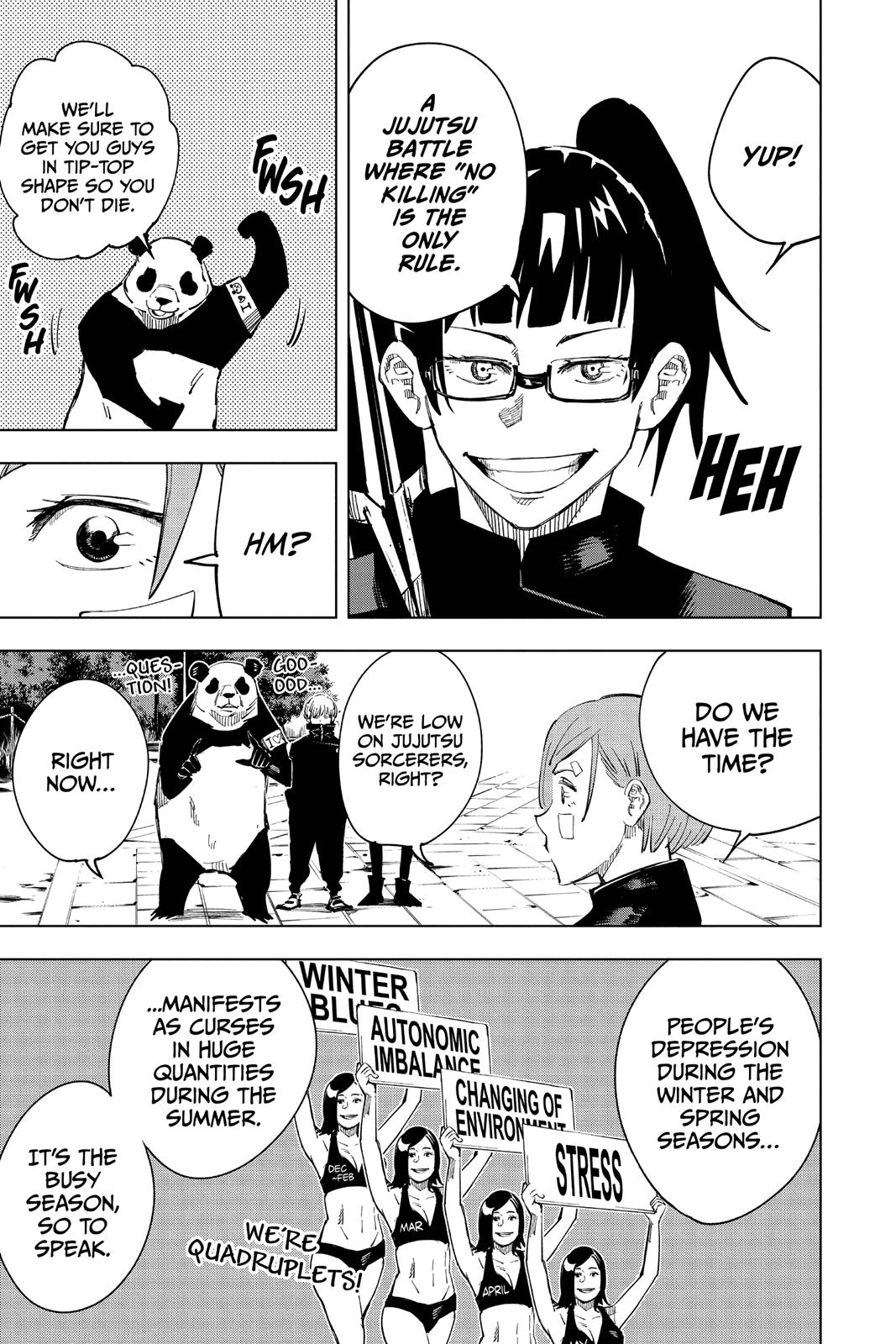 Read Jujutsu Kaisen ENGLISH Manga Online