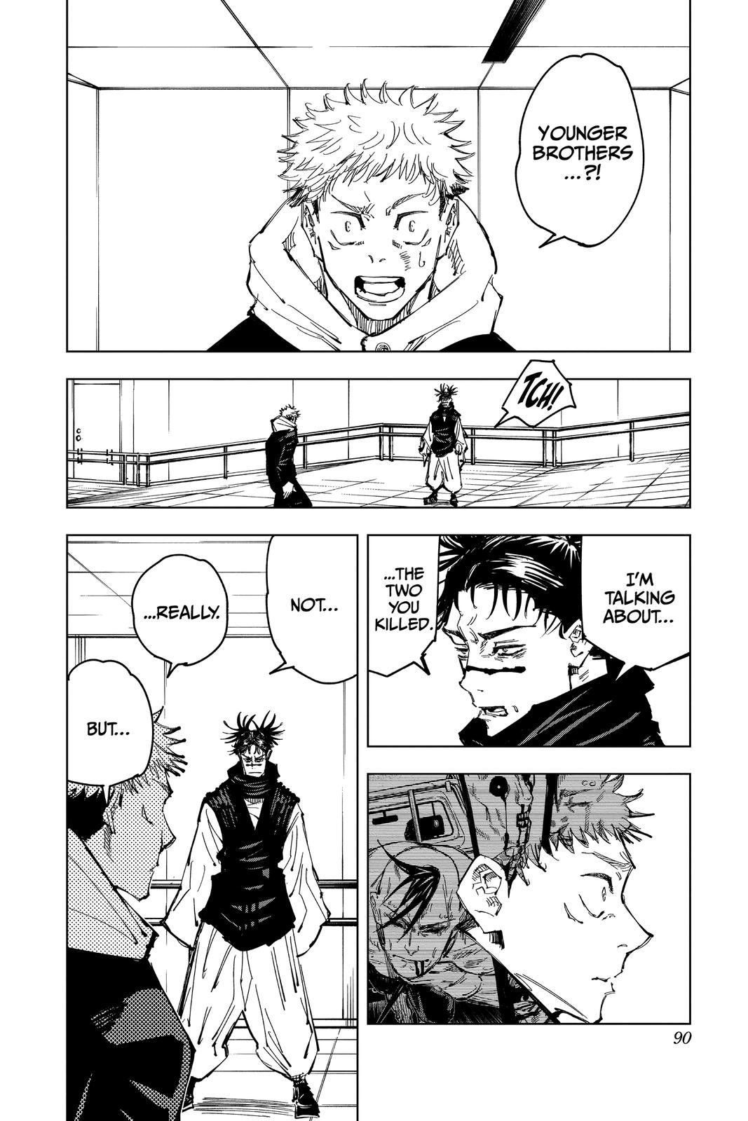 Read Jujutsu Kaisen ENGLISH Manga Online
