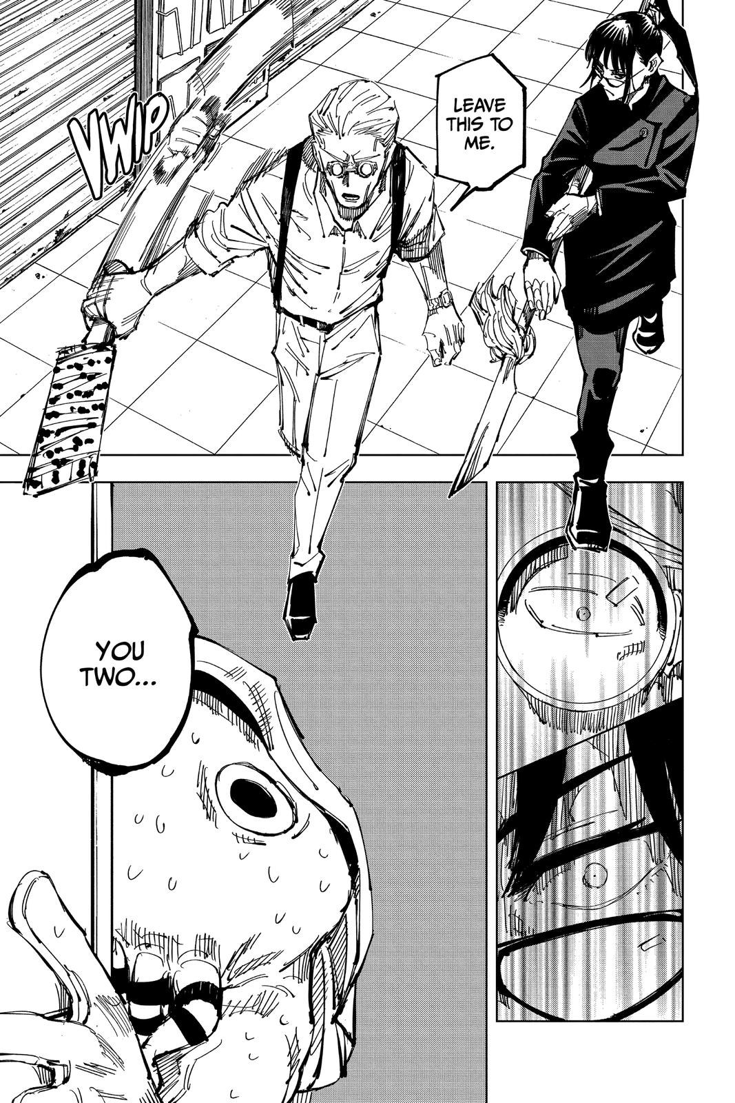 Read Jujutsu Kaisen ENGLISH Manga Online