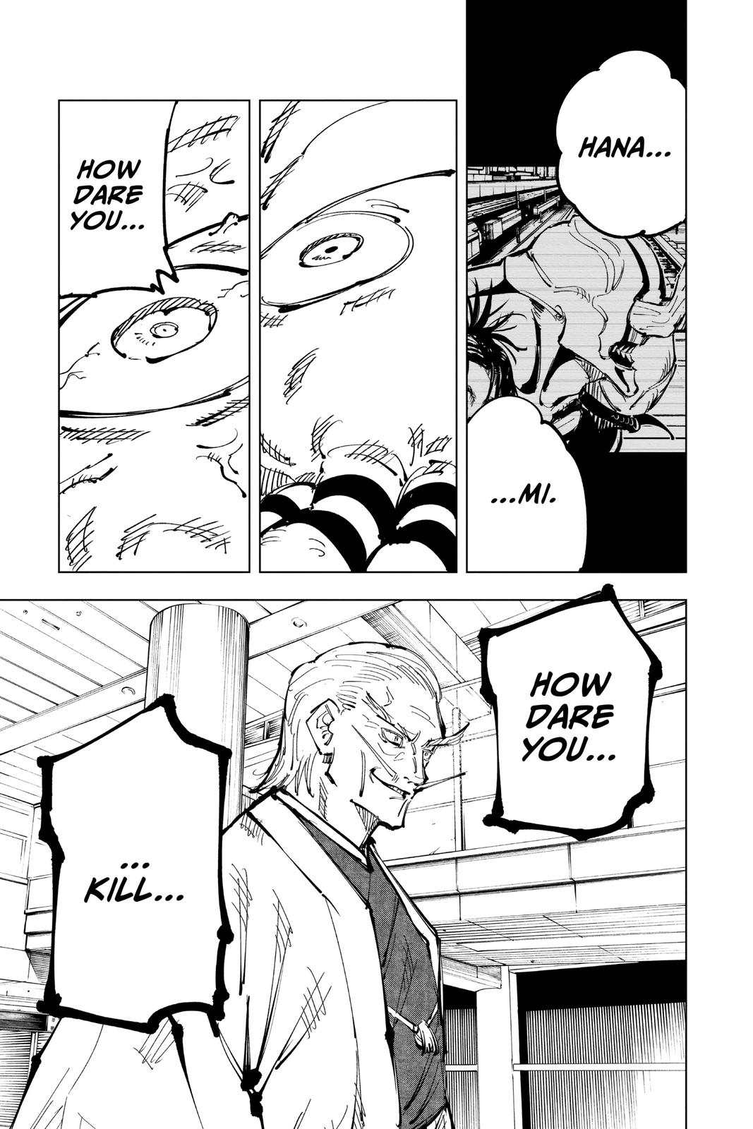 Read Jujutsu Kaisen ENGLISH Manga Online