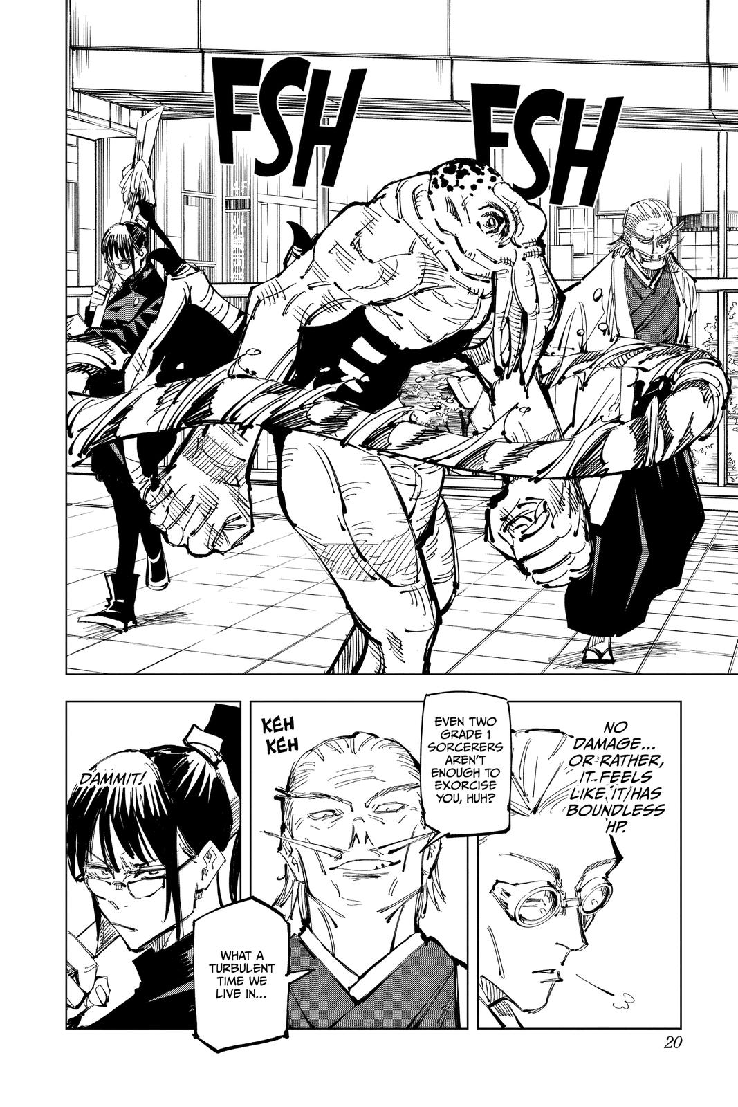 Read Jujutsu Kaisen ENGLISH Manga Online