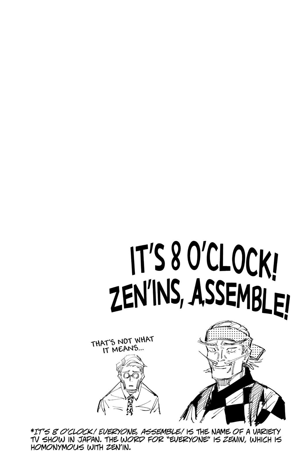 Read Jujutsu Kaisen ENGLISH Manga Online