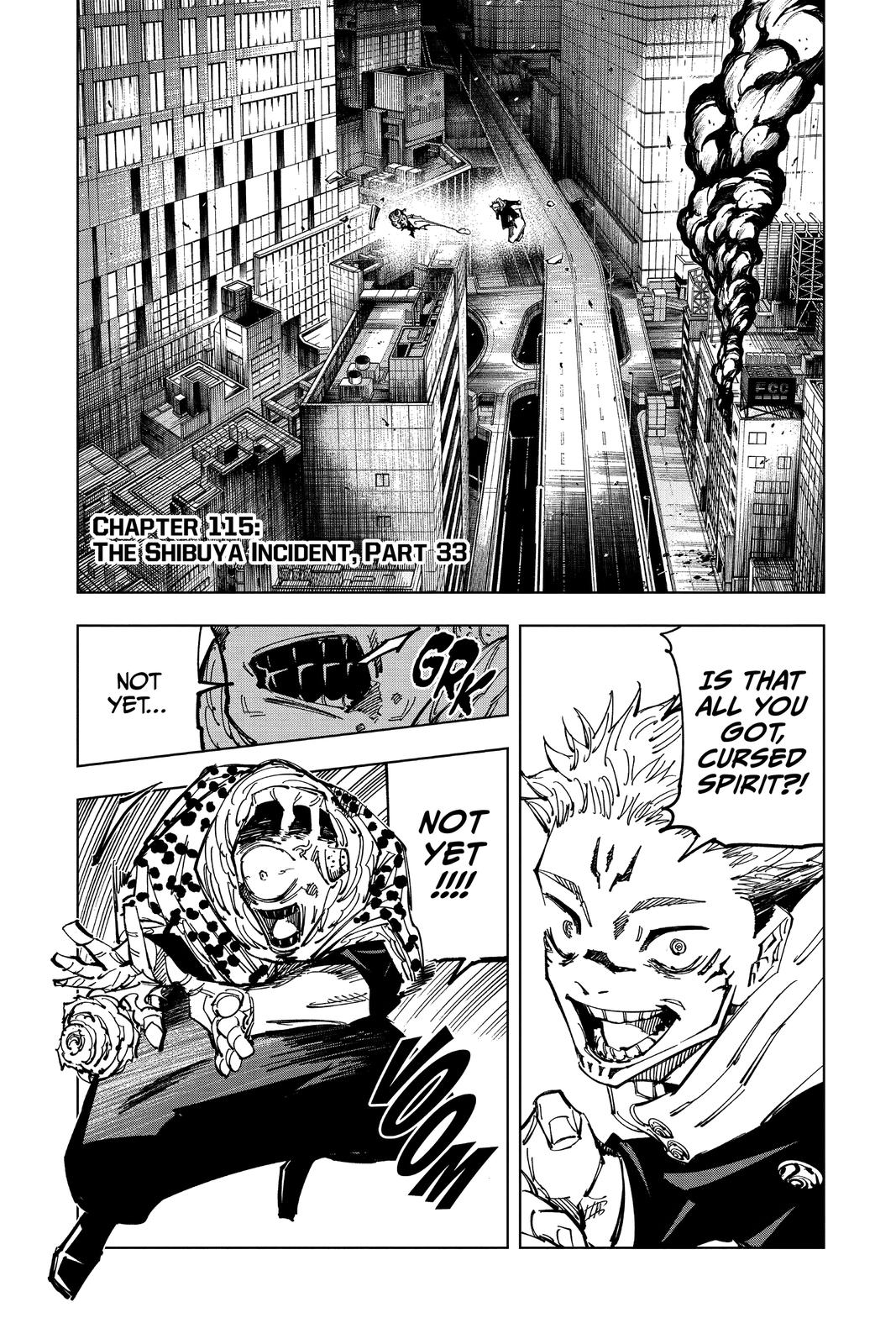 Read Jujutsu Kaisen ENGLISH Manga Online