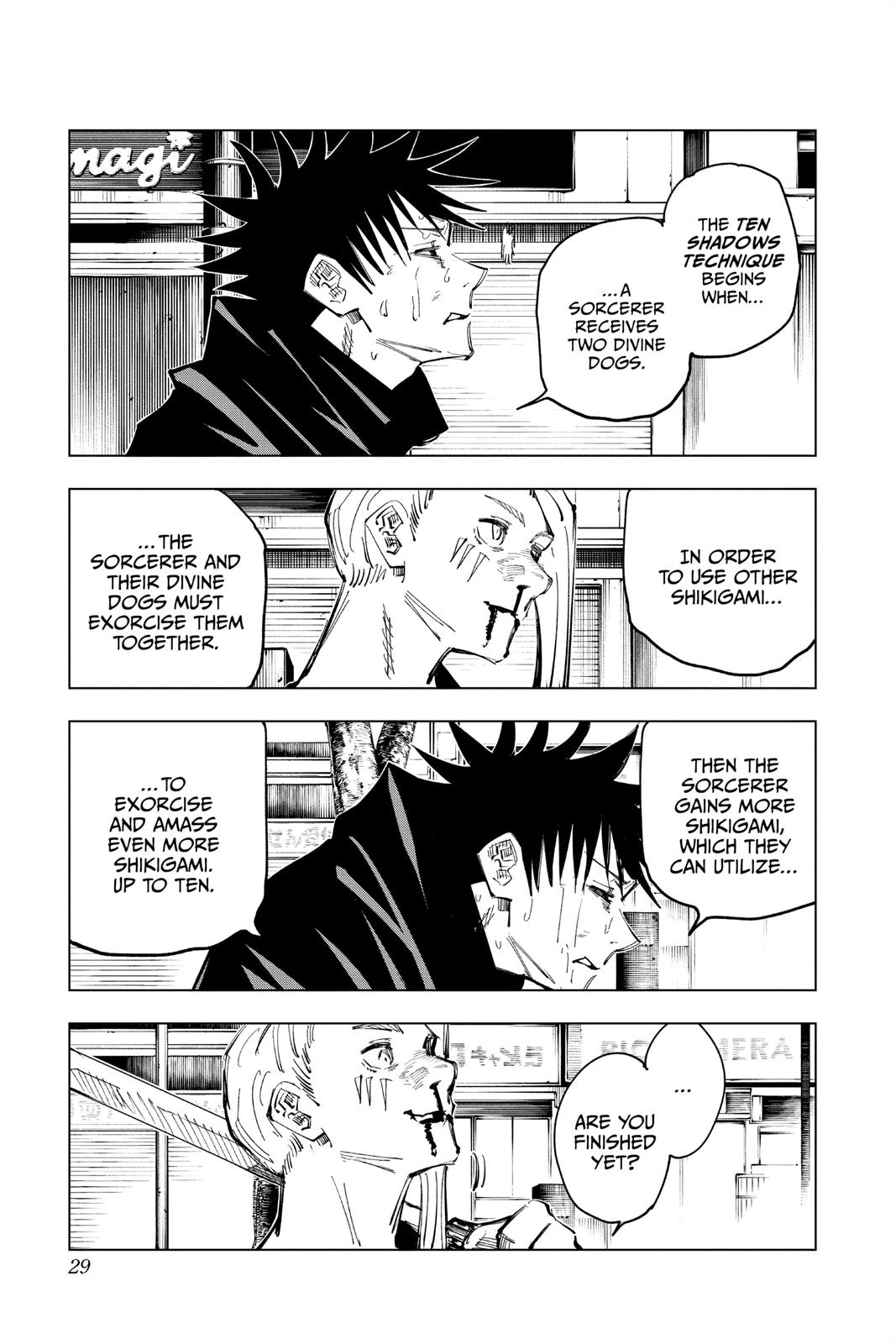 Read Jujutsu Kaisen ENGLISH Manga Online
