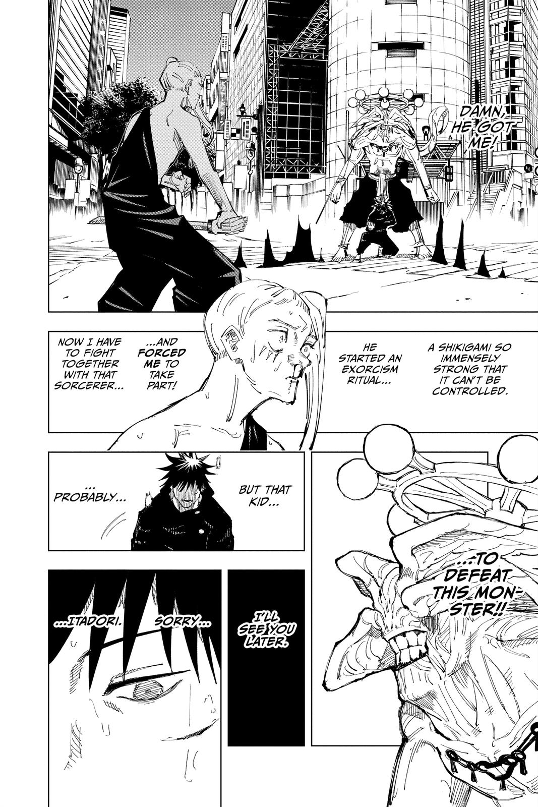Read Jujutsu Kaisen ENGLISH Manga Online