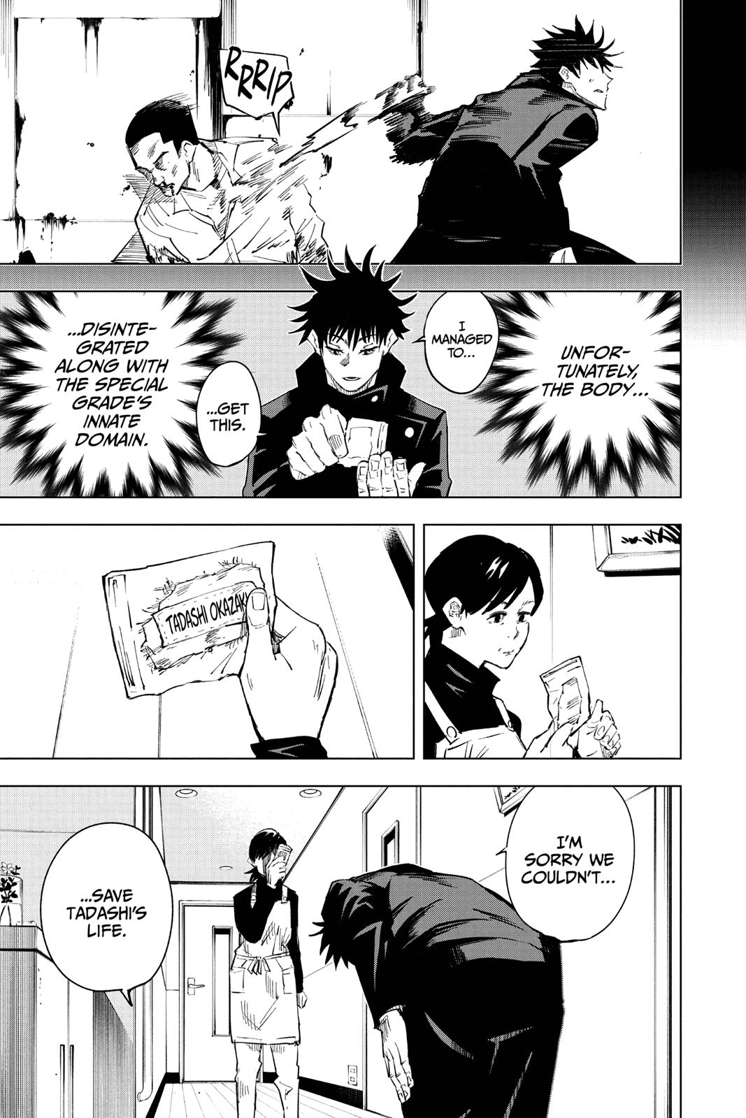 Read Jujutsu Kaisen ENGLISH Manga Online