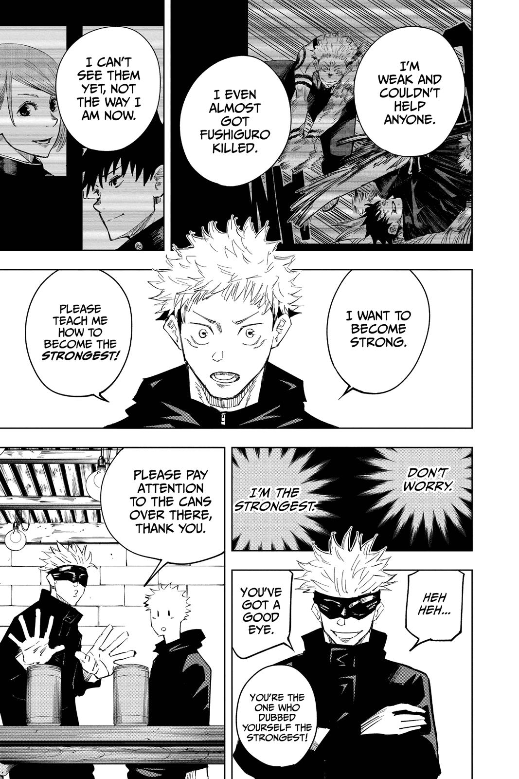 Read Jujutsu Kaisen ENGLISH Manga Online