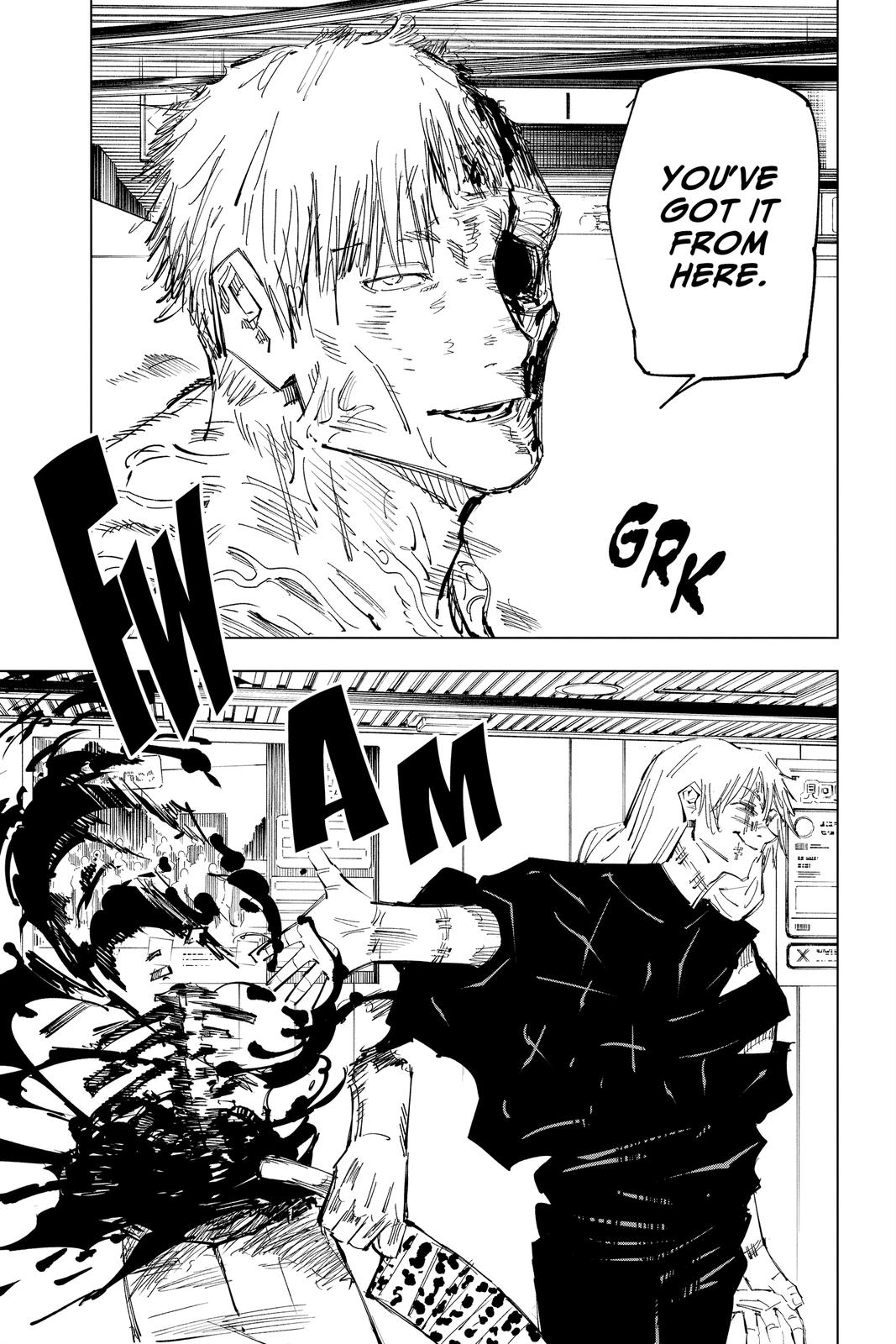 Read Jujutsu Kaisen ENGLISH Manga Online