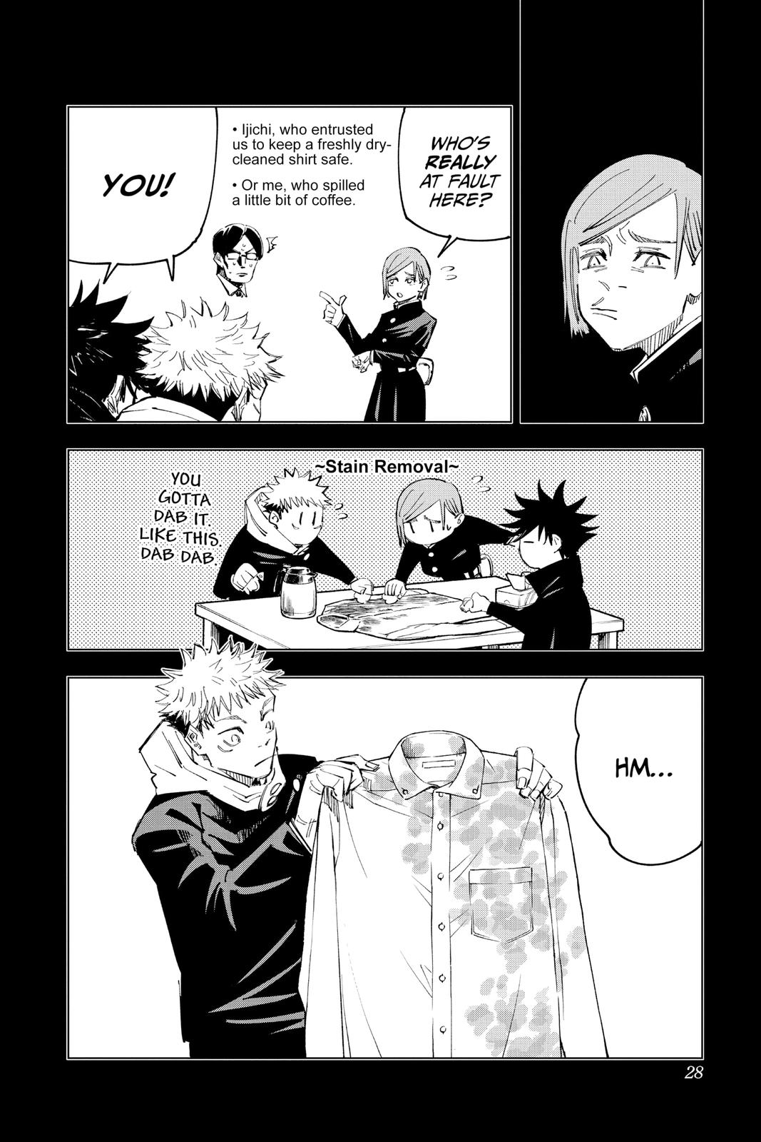Read Jujutsu Kaisen ENGLISH Manga Online