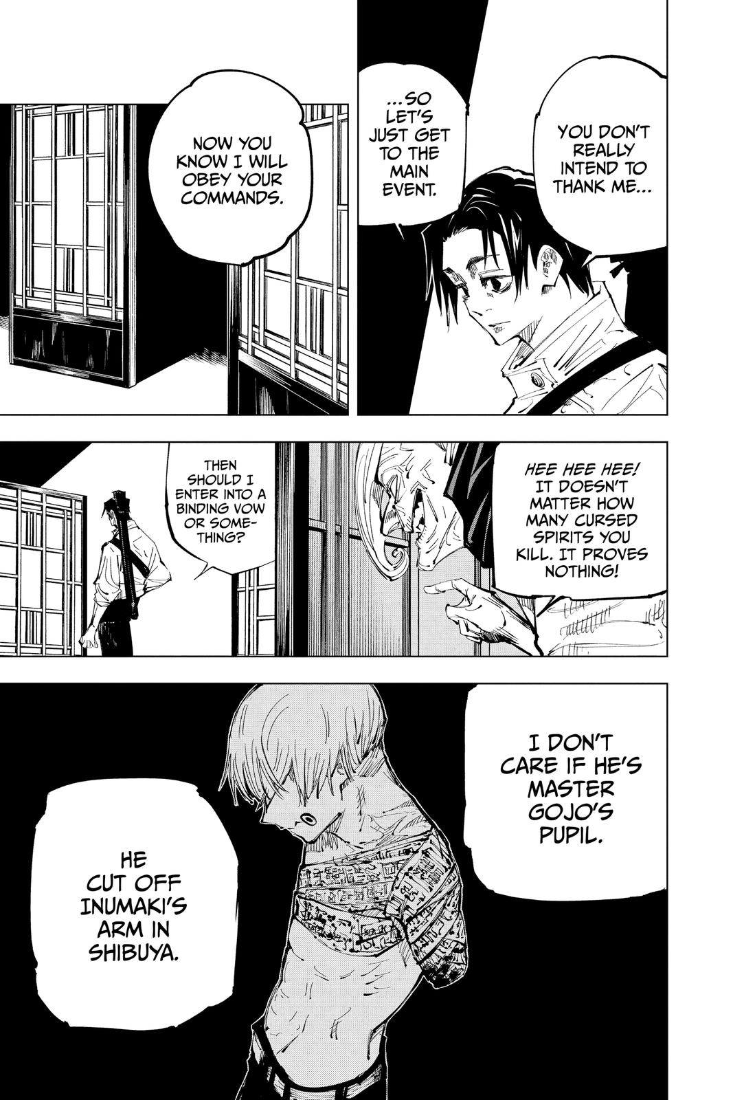 Read Jujutsu Kaisen ENGLISH Manga Online