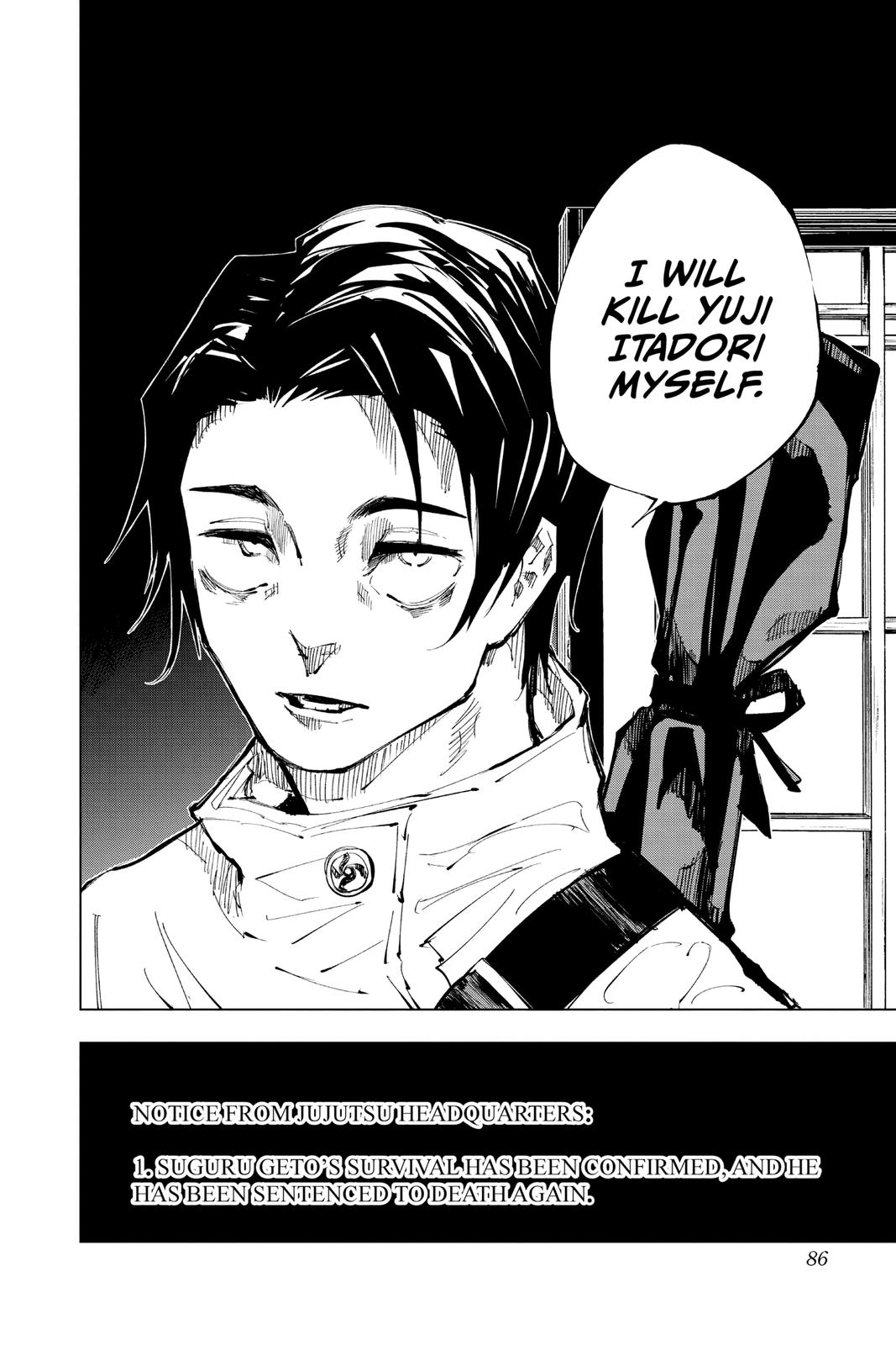 Read Jujutsu Kaisen ENGLISH Manga Online