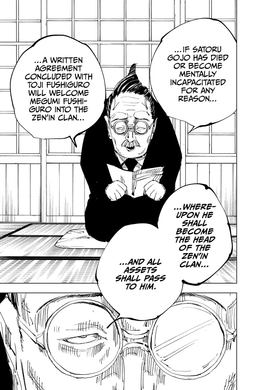 Read Jujutsu Kaisen ENGLISH Manga Online