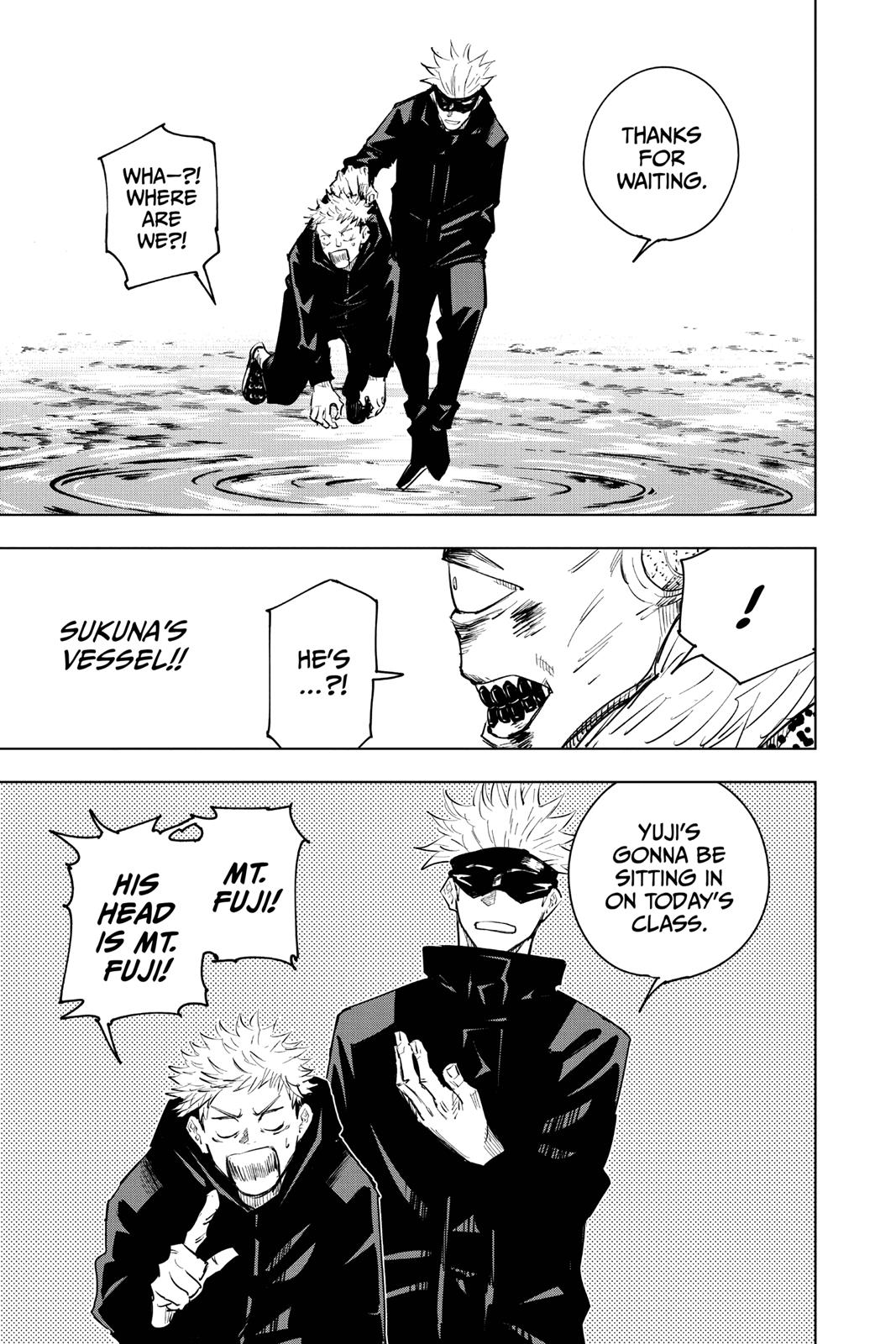 Read Jujutsu Kaisen ENGLISH Manga Online