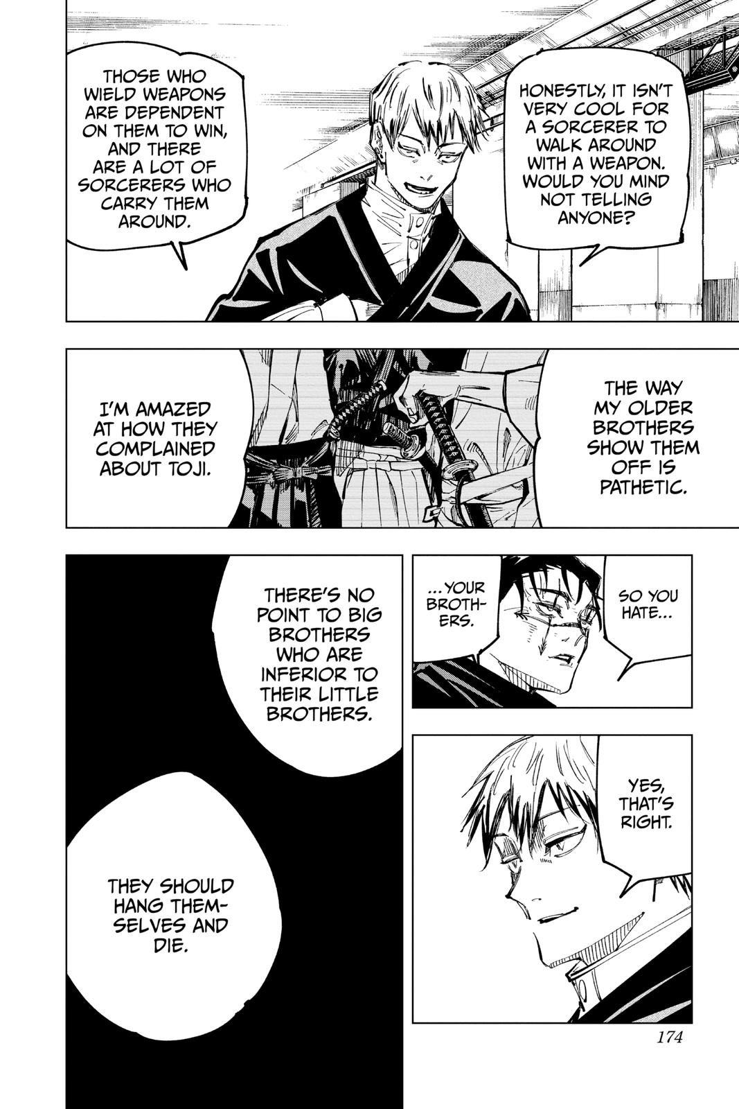 Read Jujutsu Kaisen ENGLISH Manga Online