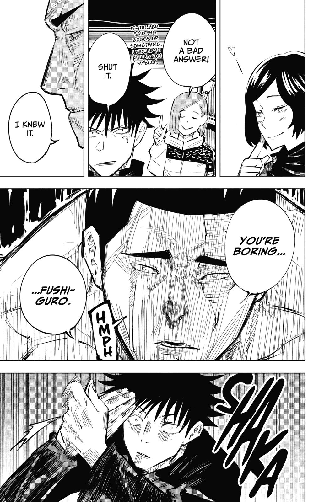 Read Jujutsu Kaisen ENGLISH Manga Online