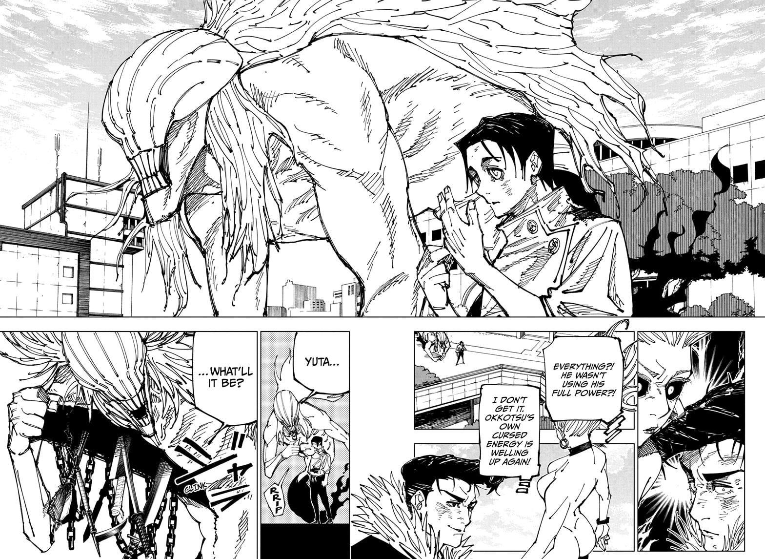 Read Jujutsu Kaisen ENGLISH Manga Online