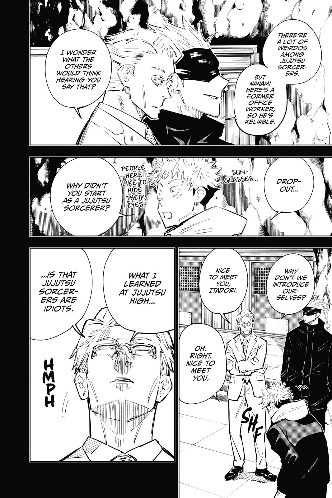 Read Jujutsu Kaisen ENGLISH Manga Online