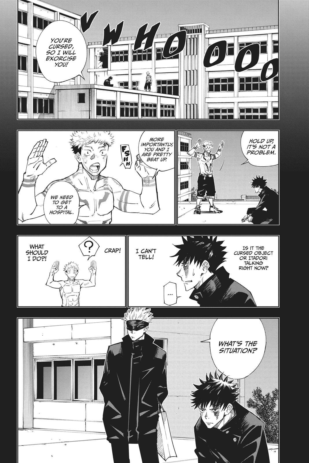 Read Jujutsu Kaisen ENGLISH Manga Online
