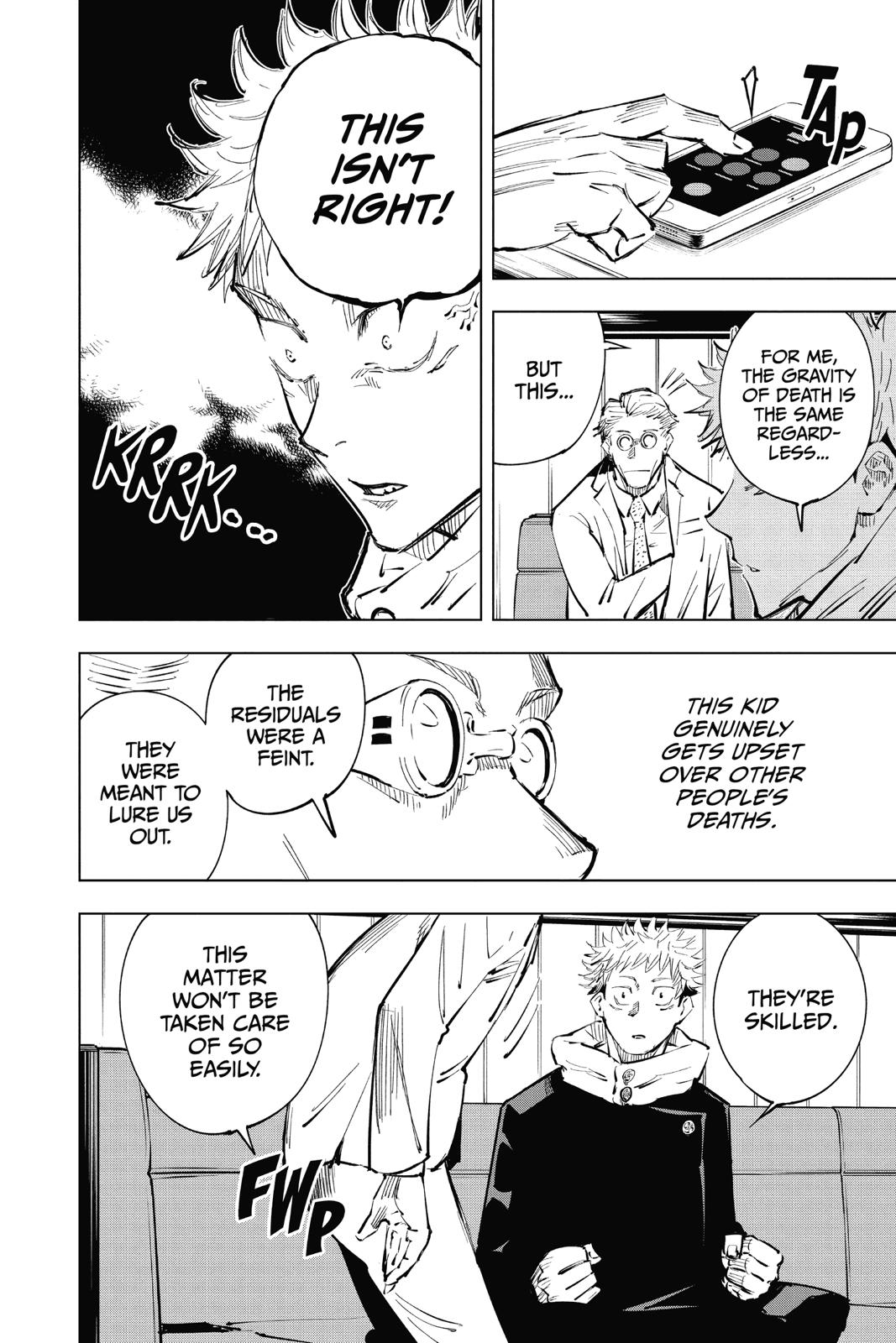 Read Jujutsu Kaisen ENGLISH Manga Online