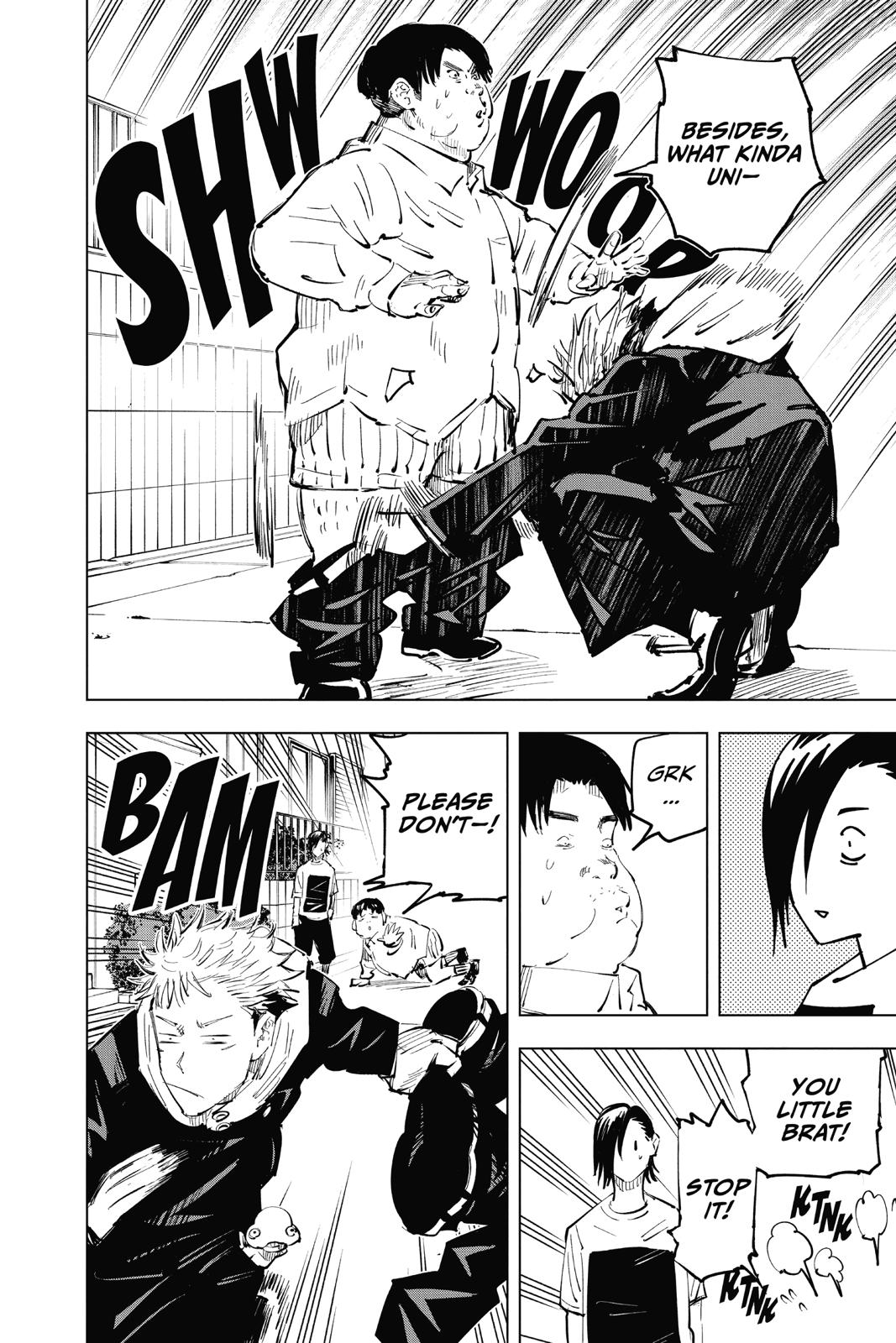 Read Jujutsu Kaisen ENGLISH Manga Online