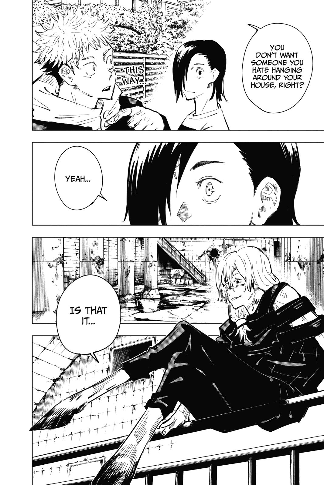 Read Jujutsu Kaisen ENGLISH Manga Online